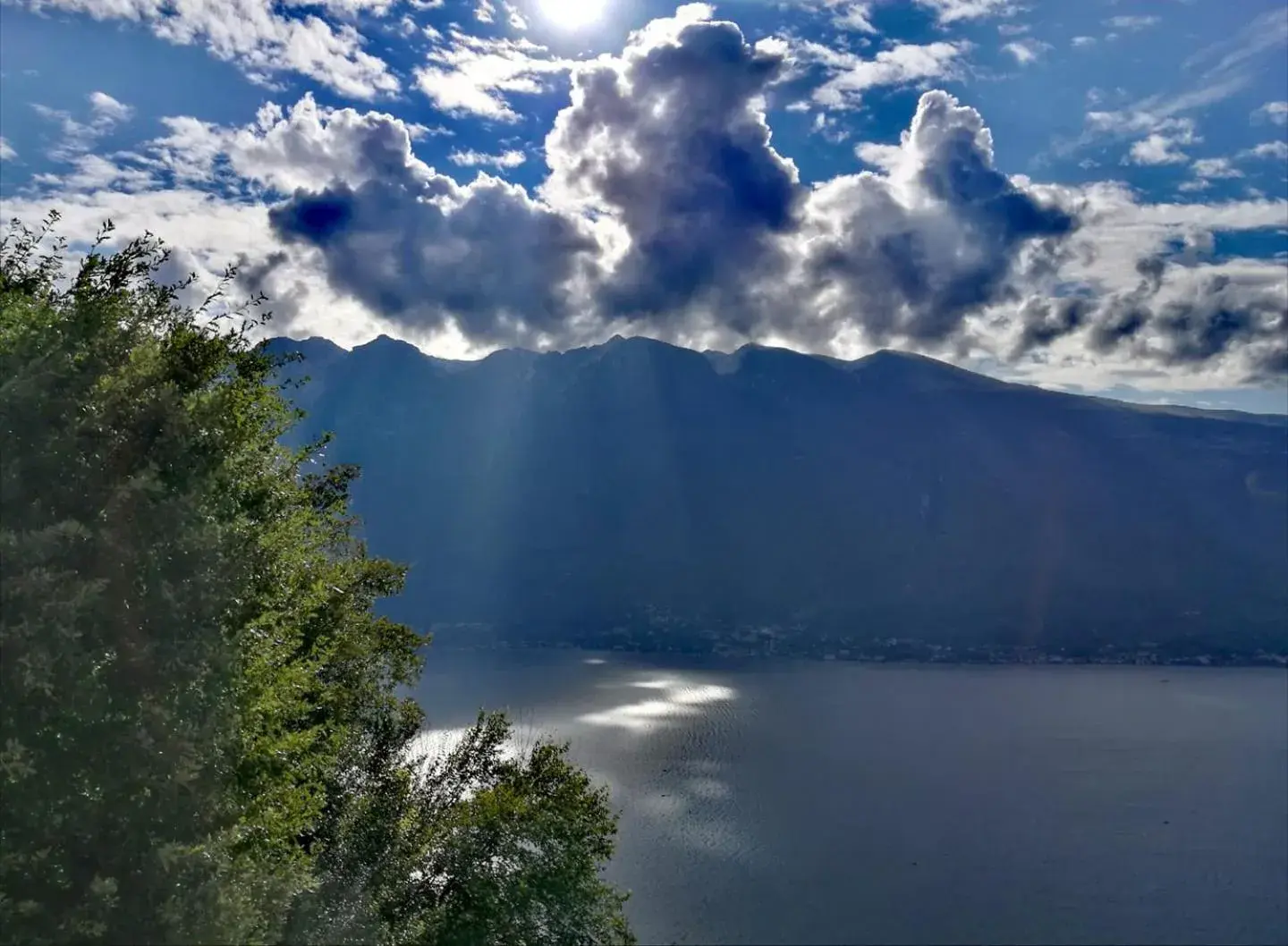 Lake view in Park Hotel Zanzanù