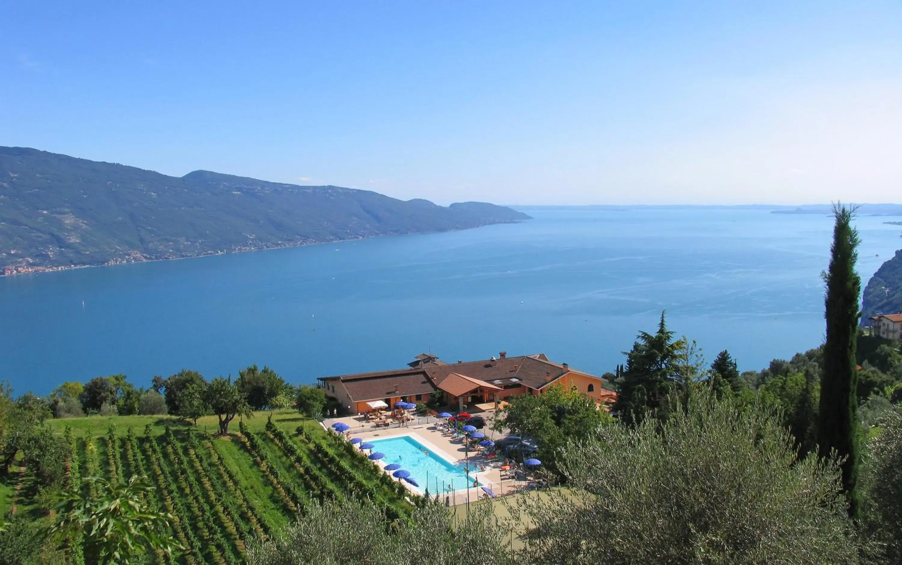 Natural landscape, Pool View in Park Hotel Zanzanù