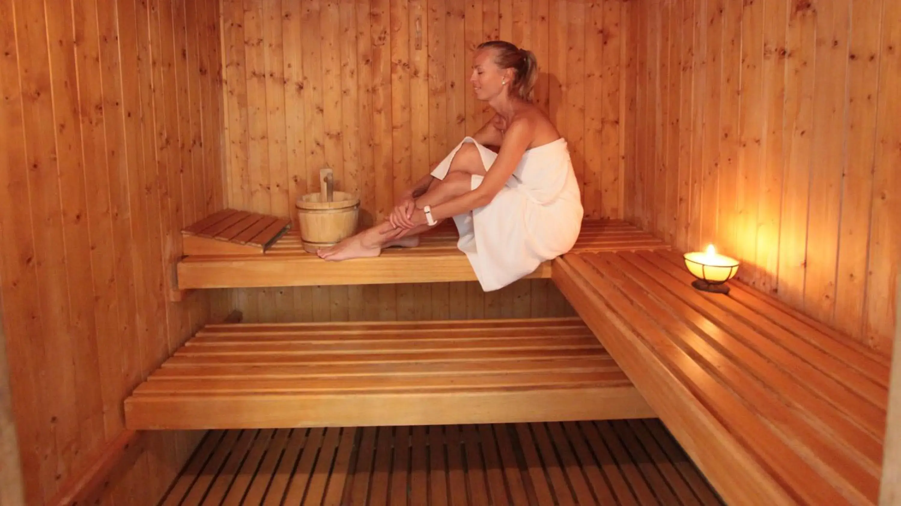 Sauna in Park Hotel Zanzanù