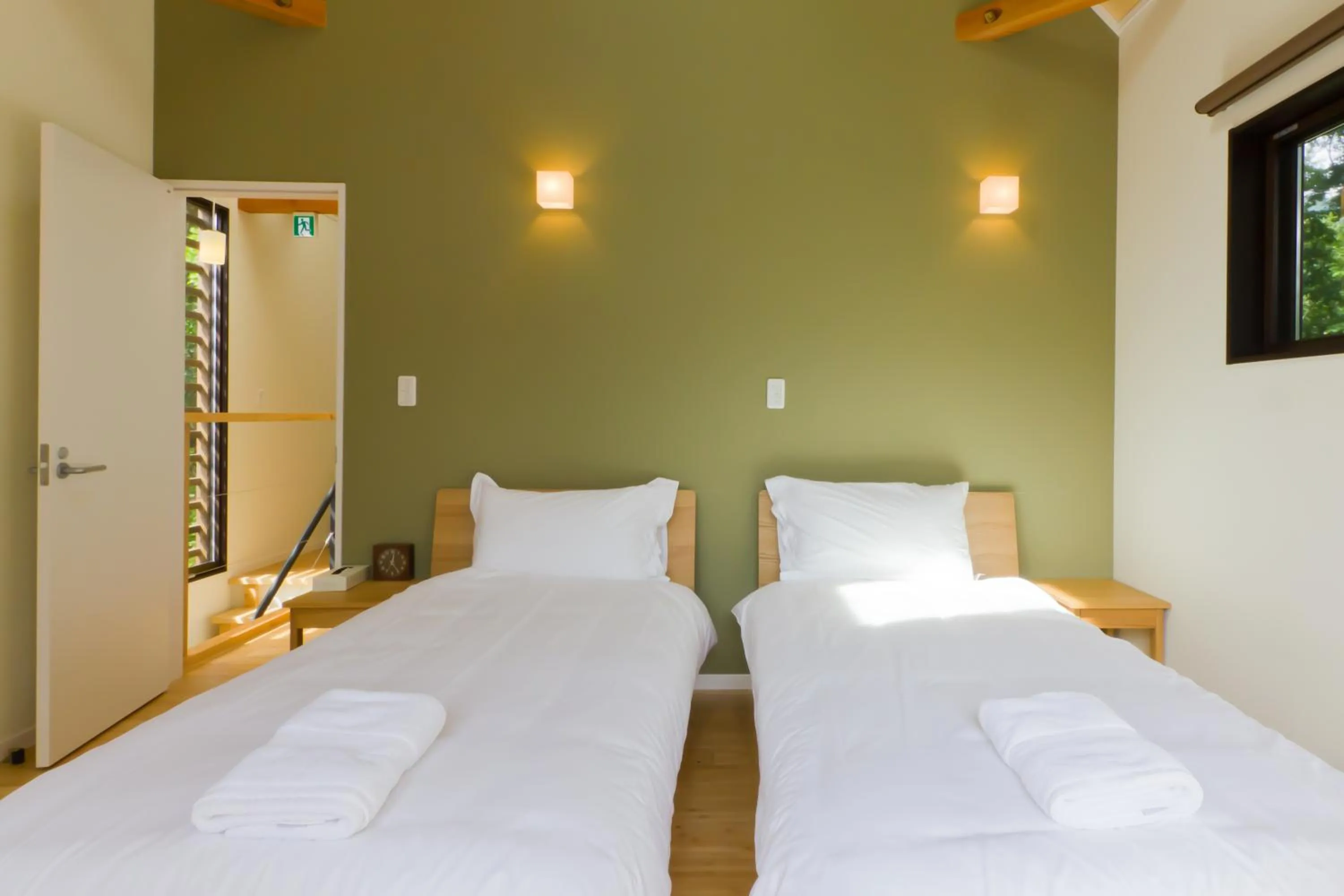 Bed in Gakuto Villas