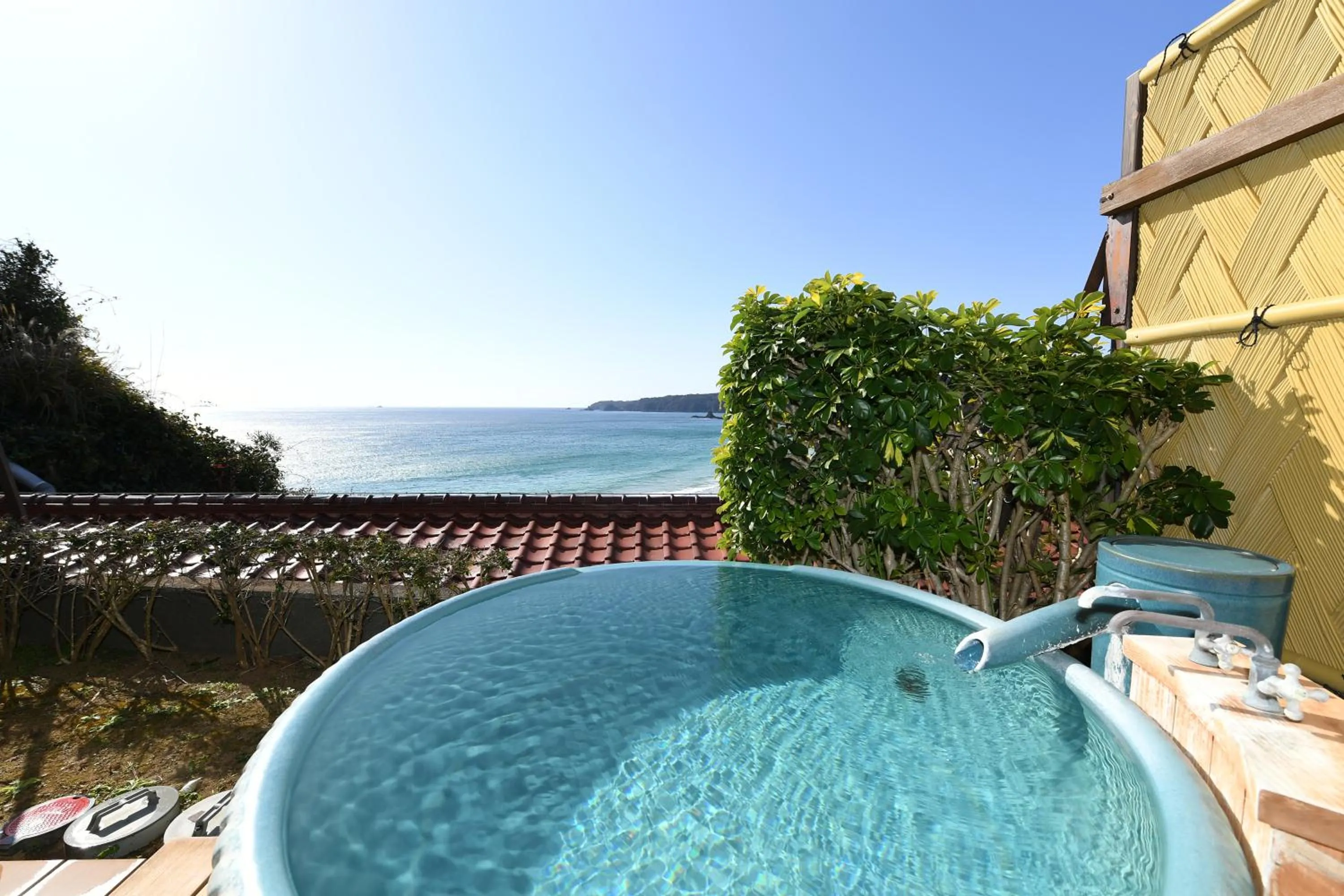 Balcony/Terrace in Shimoda Yamatokan