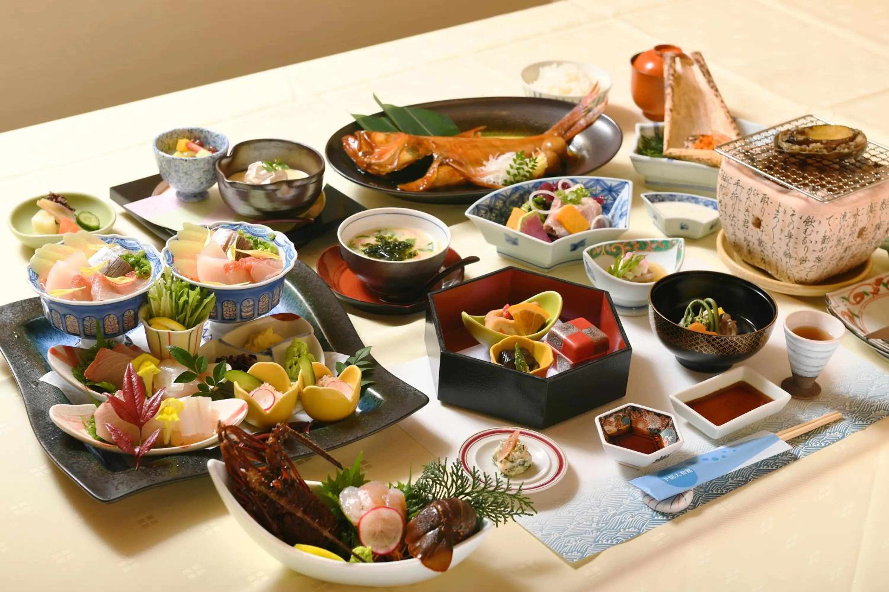 Dinner in Shimoda Yamatokan