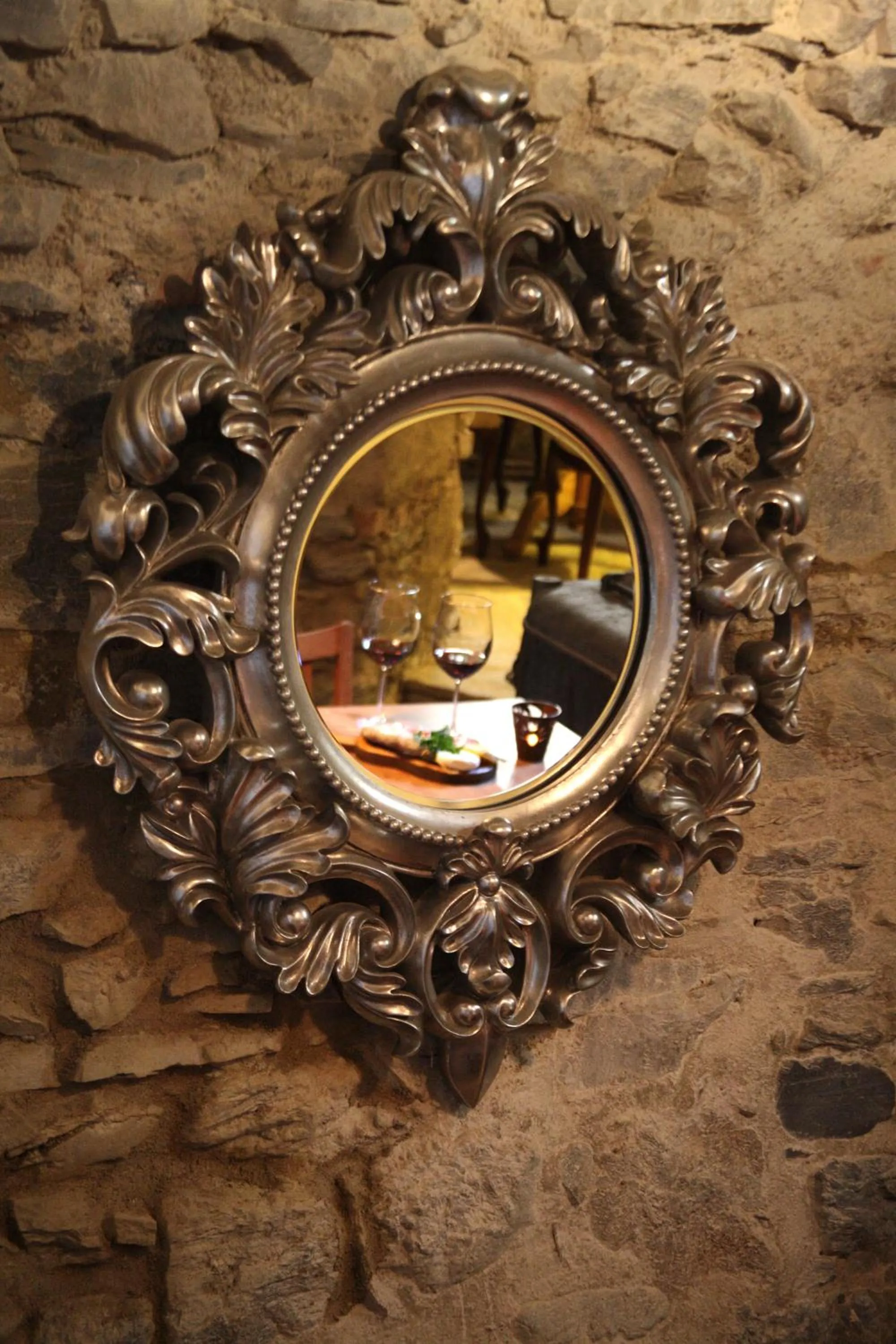 Decorative detail in Relais Villa Brioschi