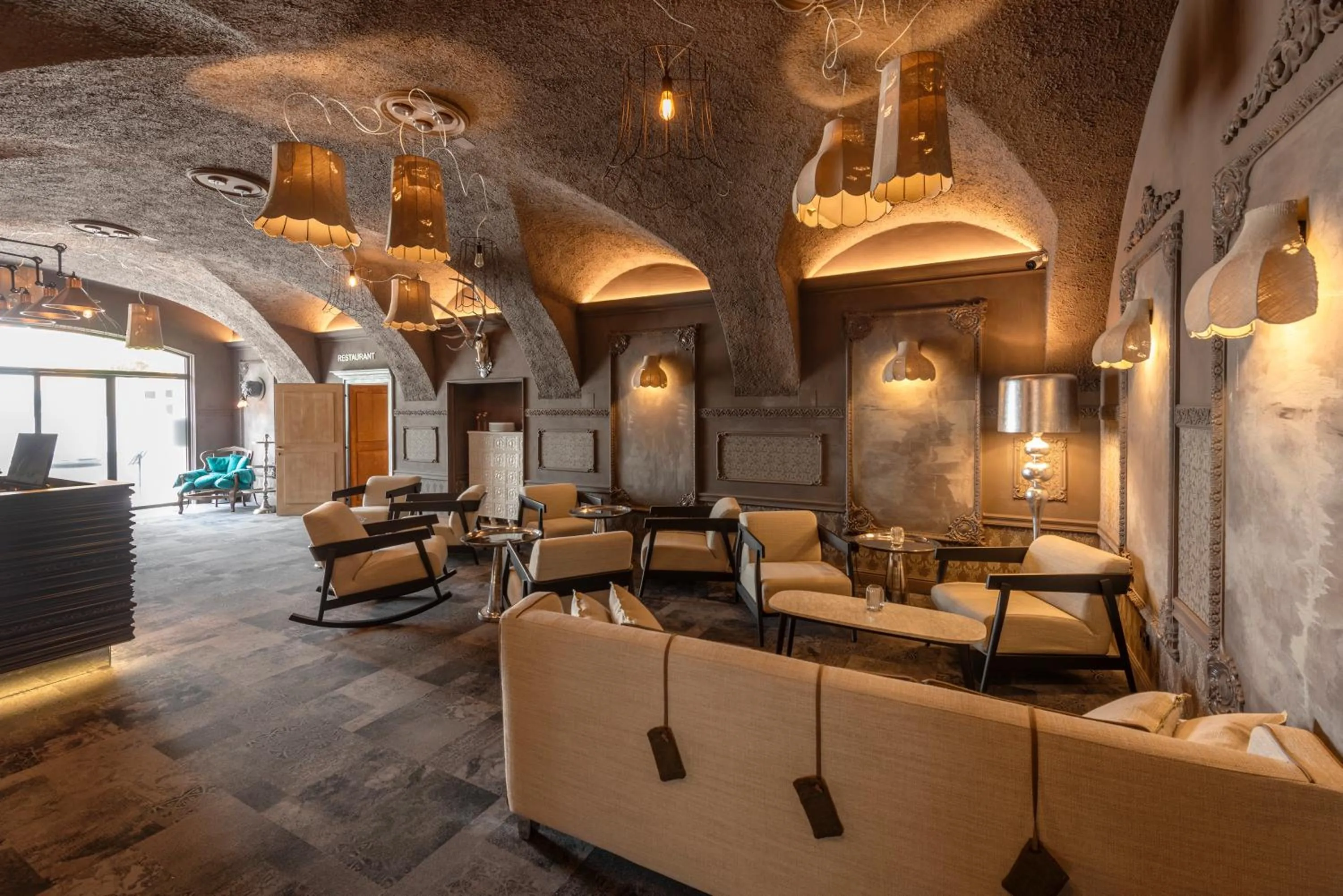 Lobby or reception in Hotel Gasthof Fischer