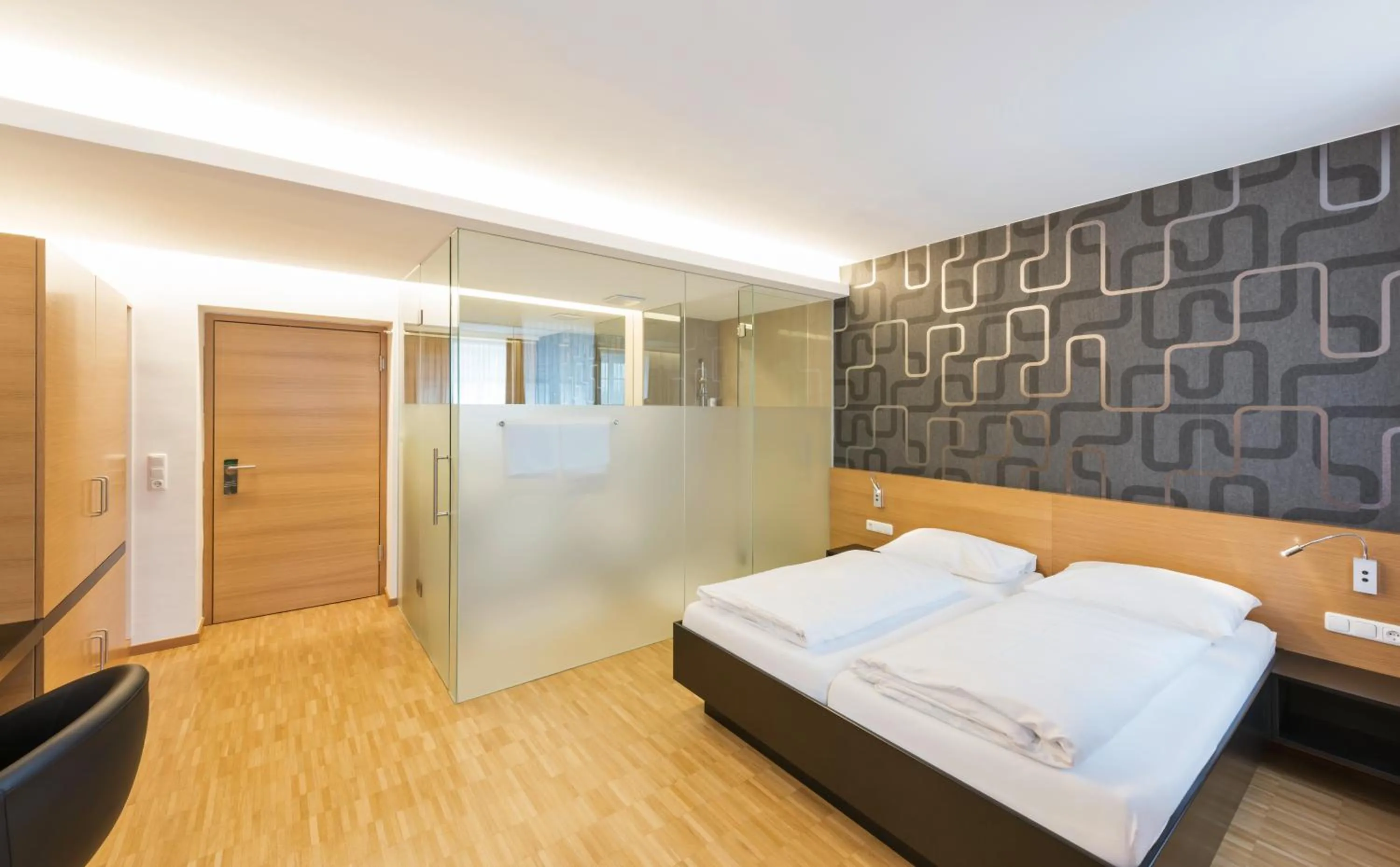 Bed in Hotel Gasthof Fischer