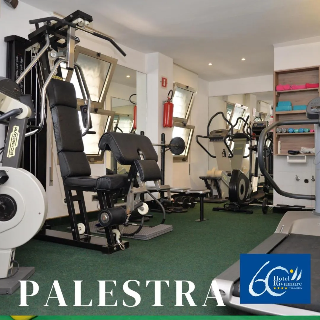 Fitness centre/facilities in Hotel Rivamare