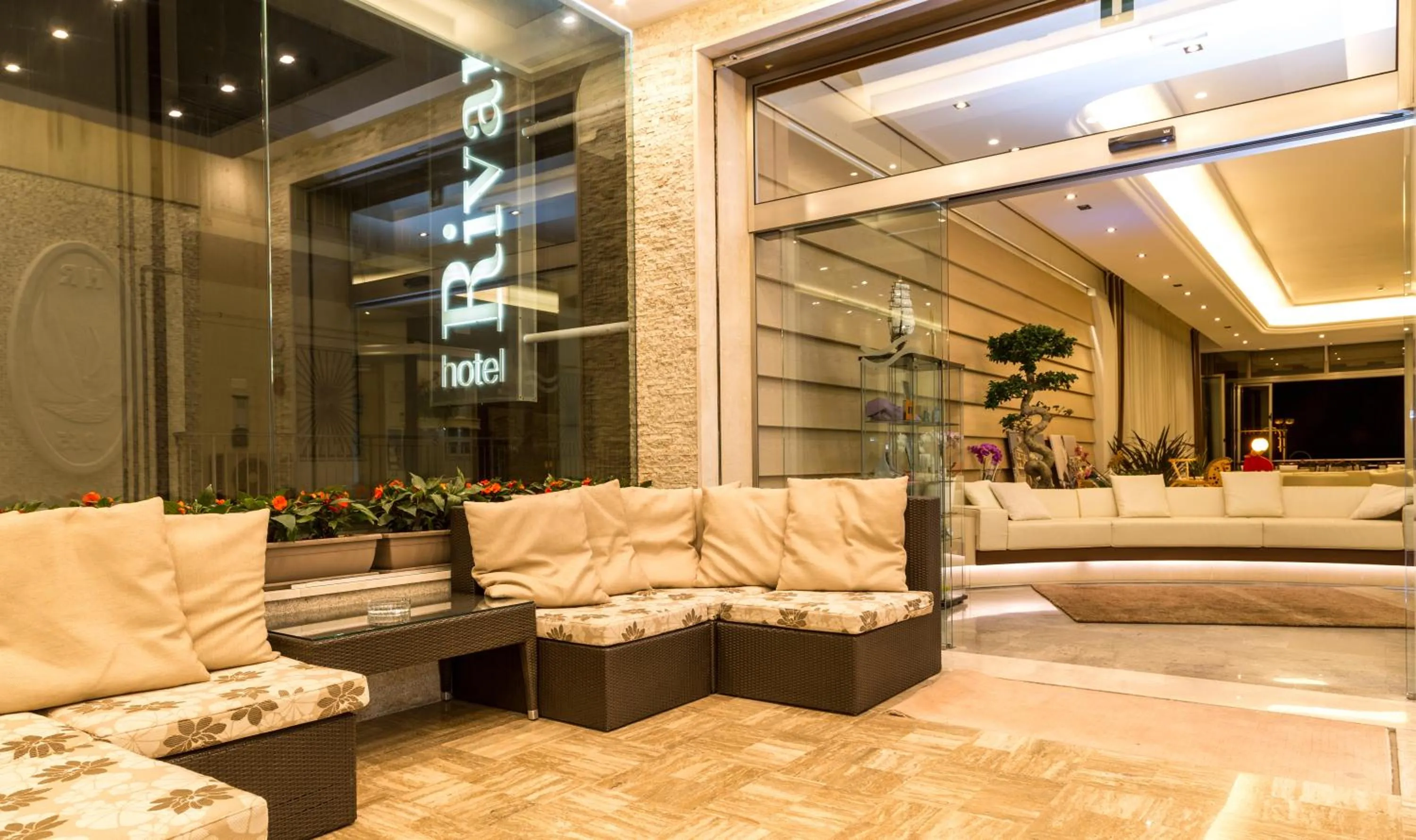 Lobby or reception in Hotel Rivamare