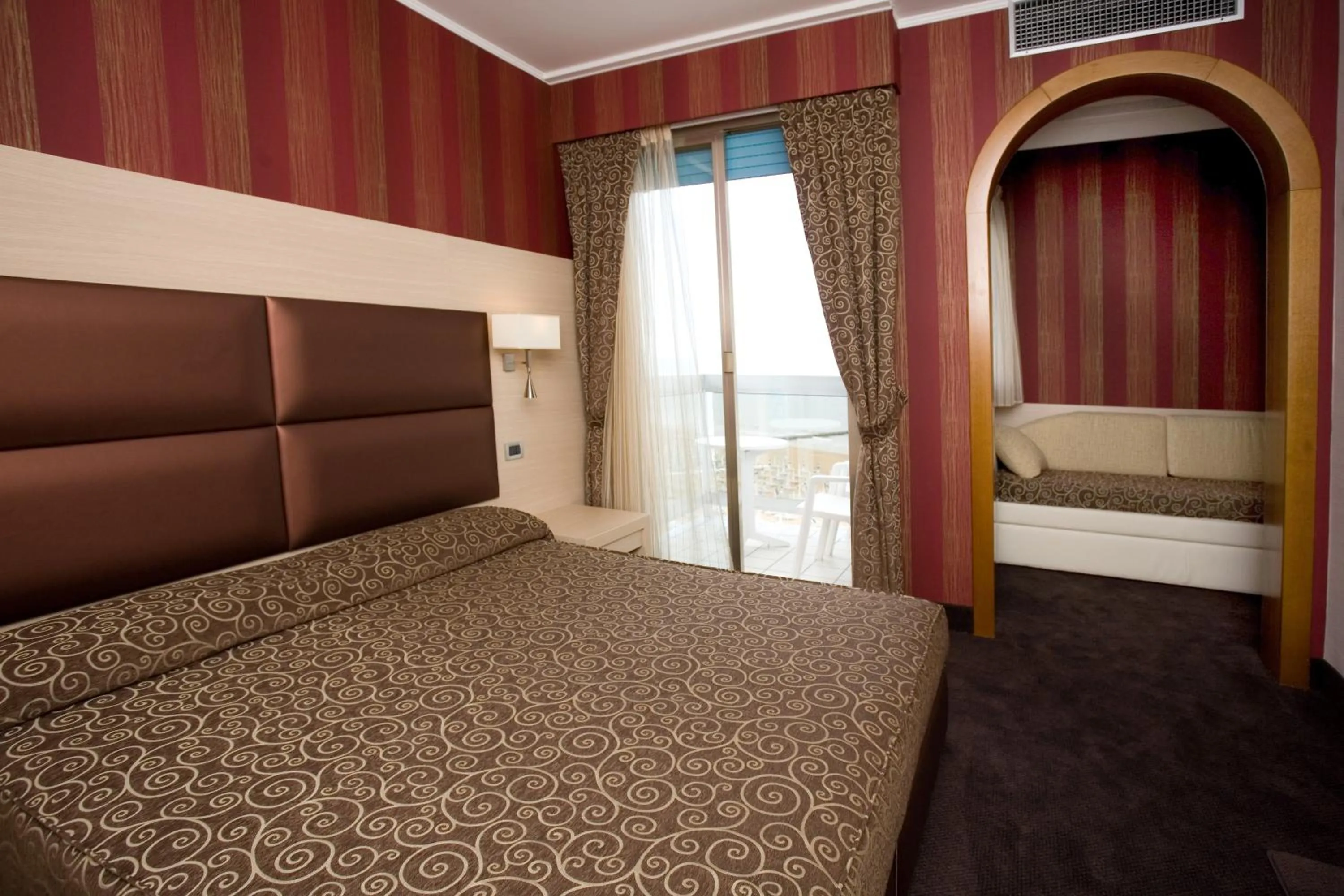 Bedroom, Bed in Hotel Rivamare