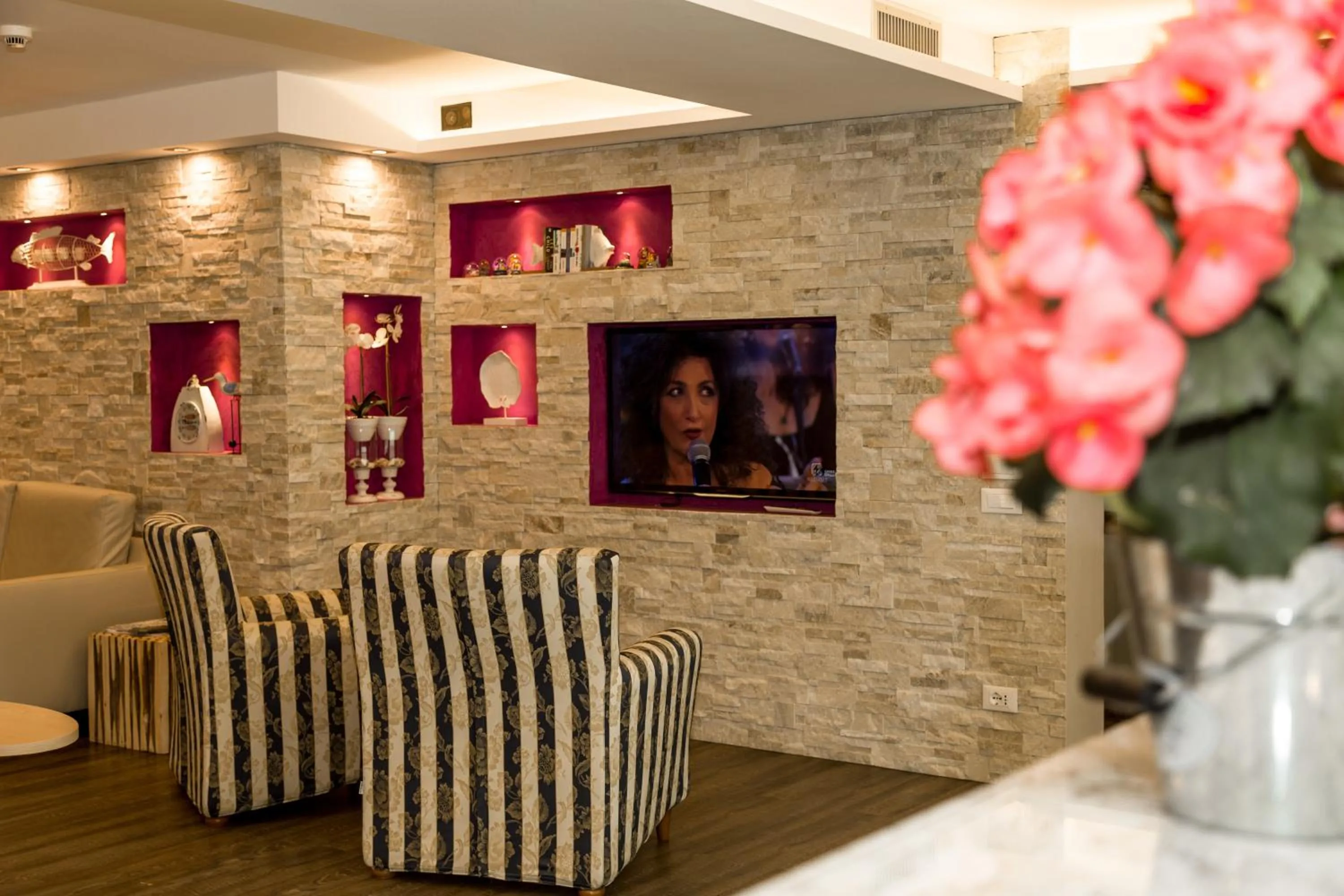 Lounge or bar in Hotel Rivamare