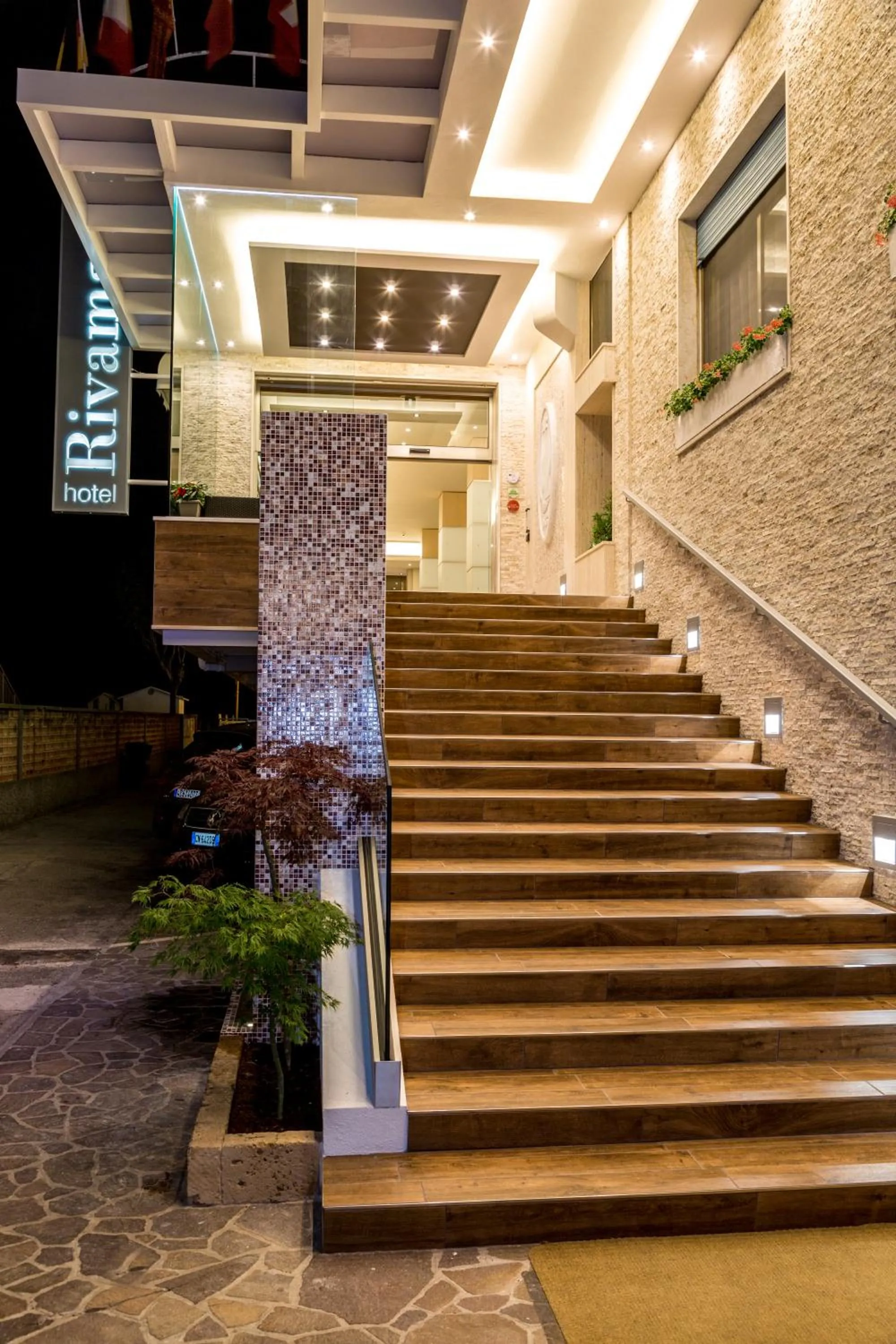 Facade/entrance in Hotel Rivamare