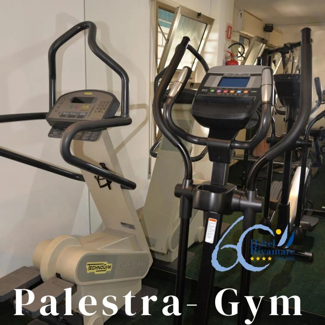 Fitness centre/facilities in Hotel Rivamare
