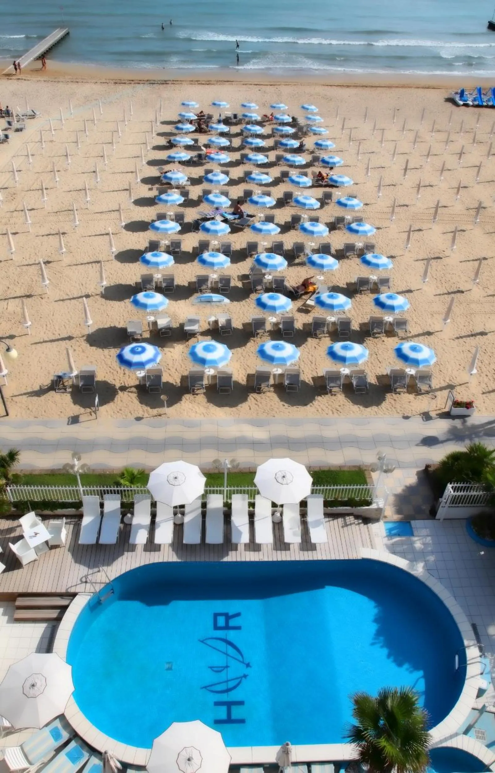Beach in Hotel Rivamare