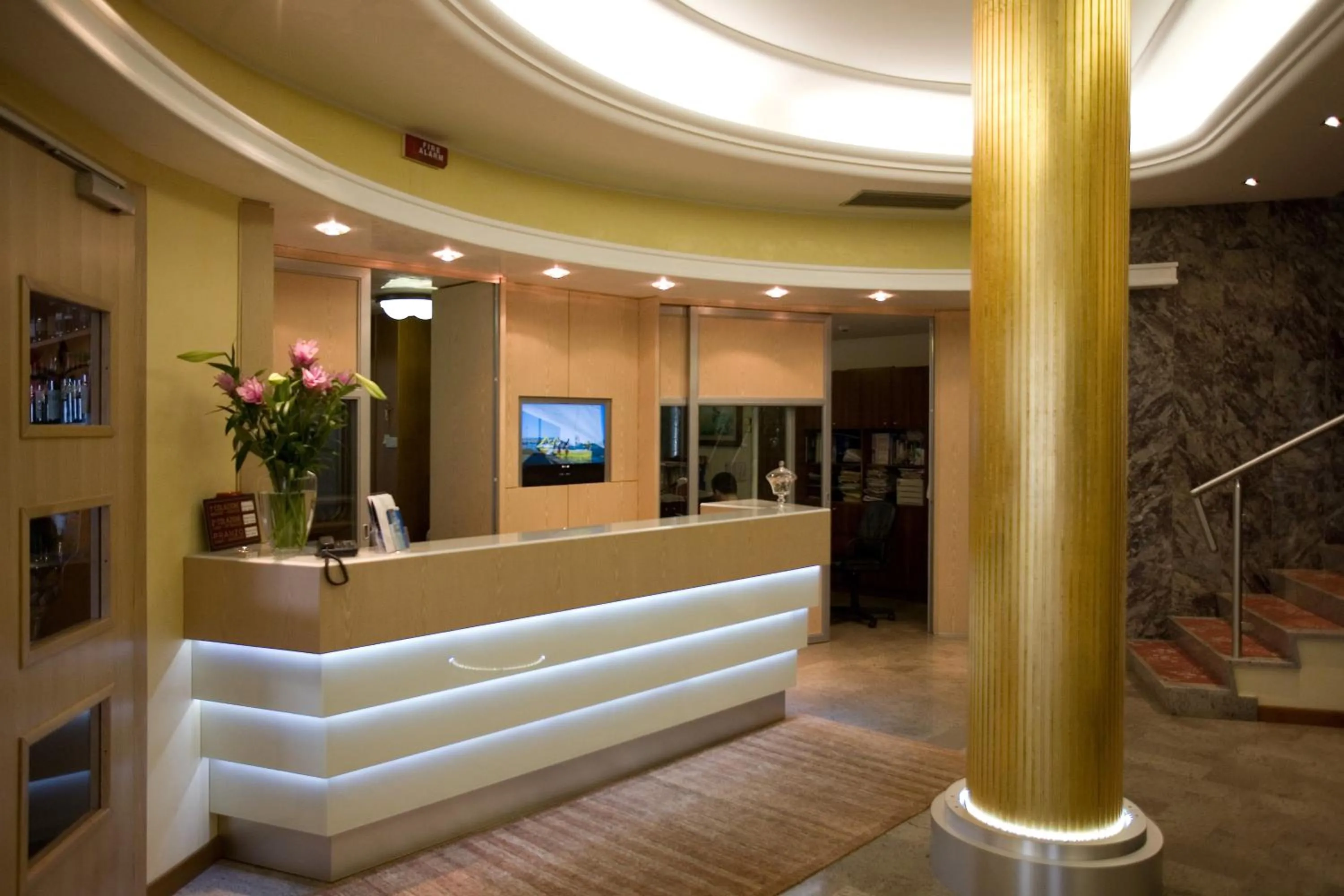 Lobby or reception in Hotel Rivamare