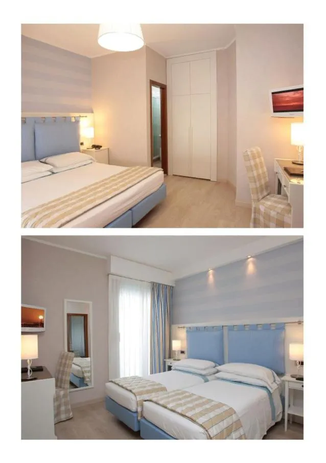 Bedroom, Bed in Hotel Rivamare