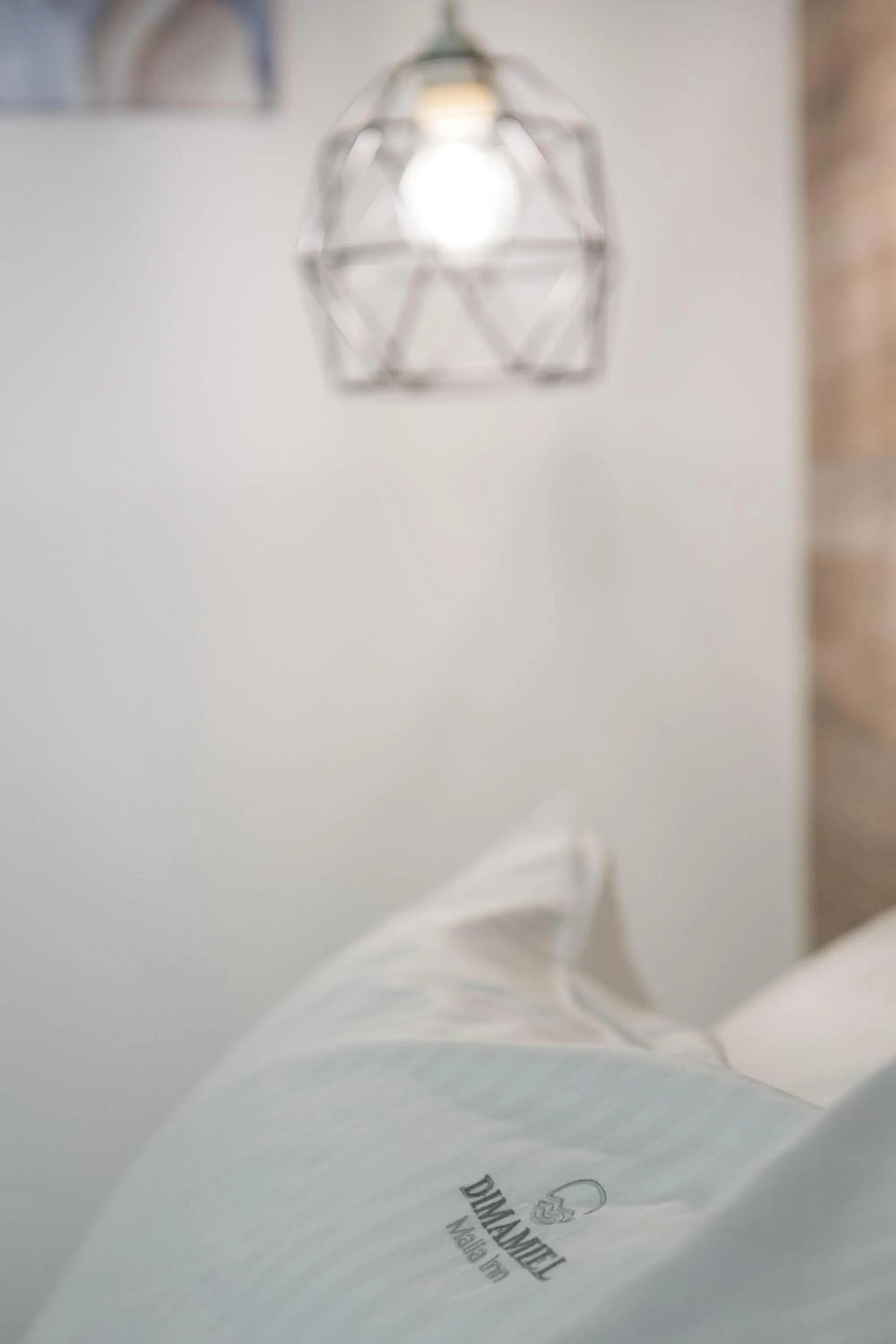 Bed in Dimamiel Malia Inn