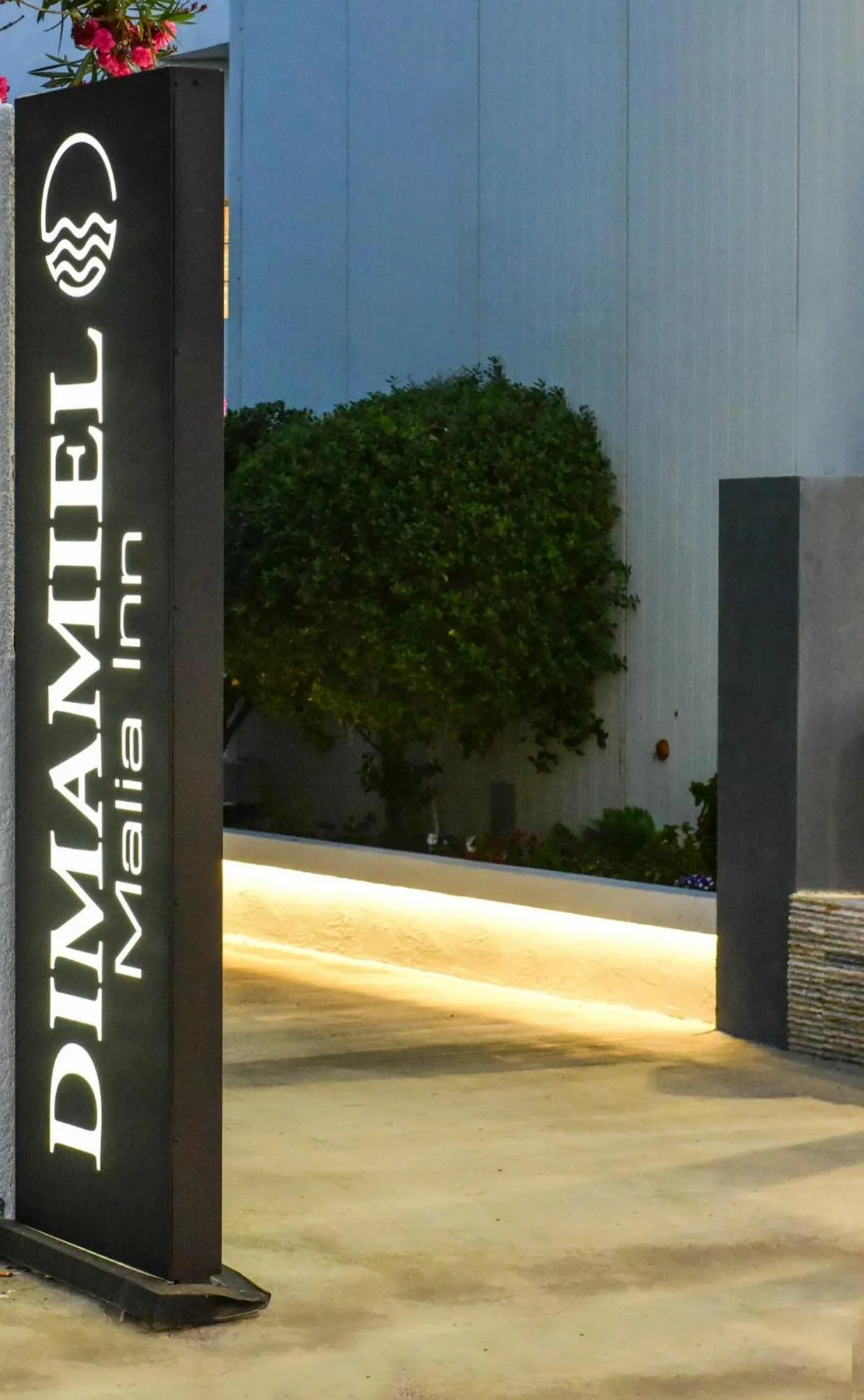 Property logo or sign in Dimamiel Malia Inn