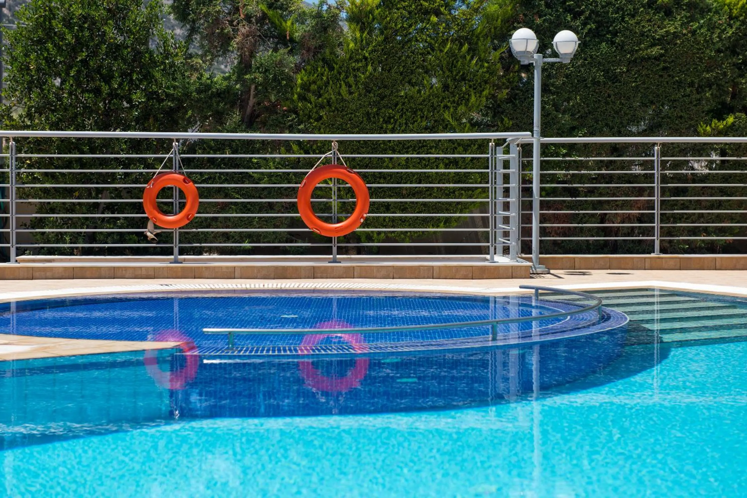 Swimming pool in Dimamiel Malia Inn