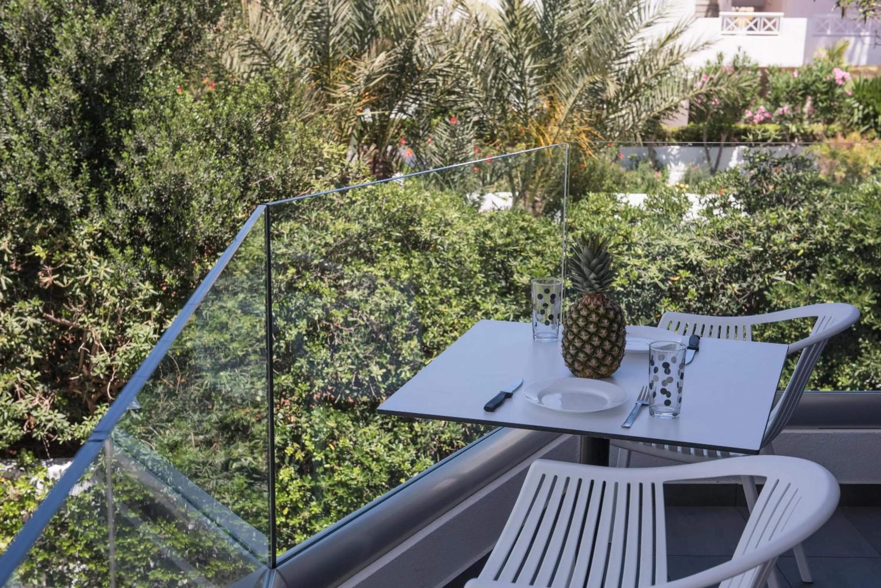 Balcony/Terrace in Dimamiel Malia Inn