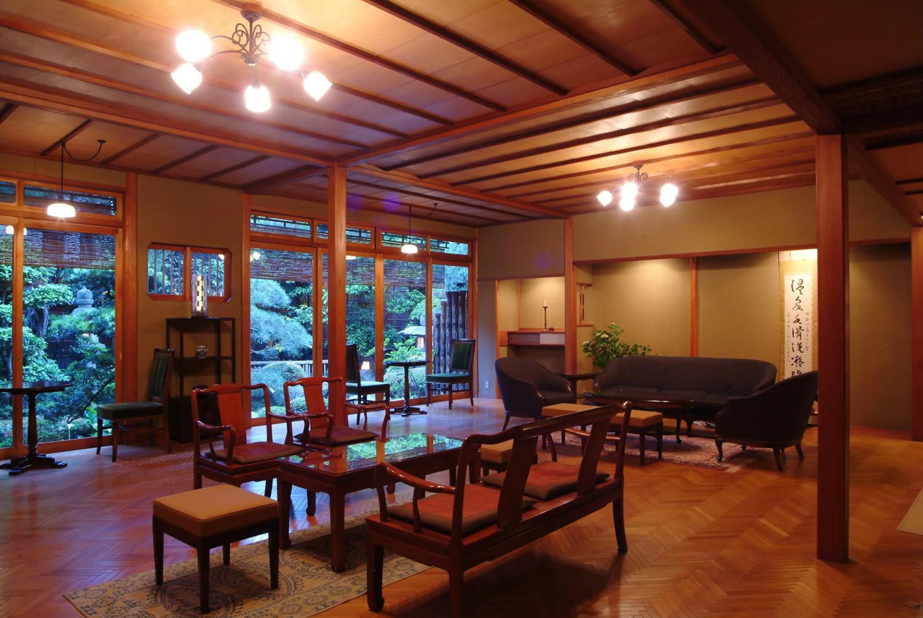 Lounge or bar in Nishimuraya Honkan