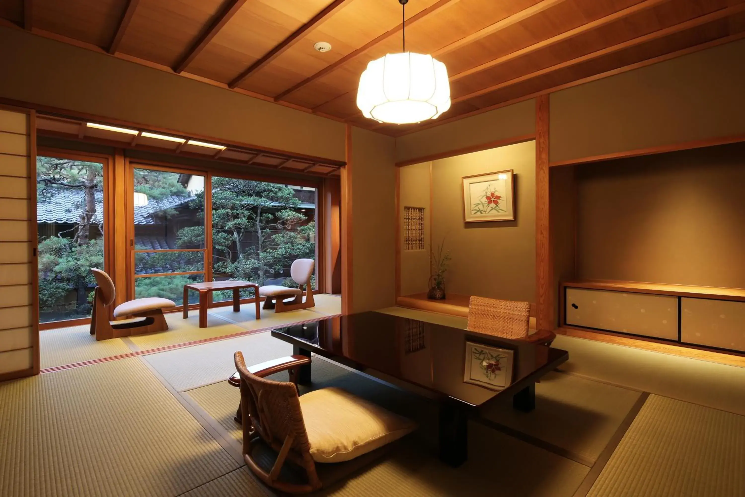 Living room in Nishimuraya Honkan Living room in Nishimuraya Honkan