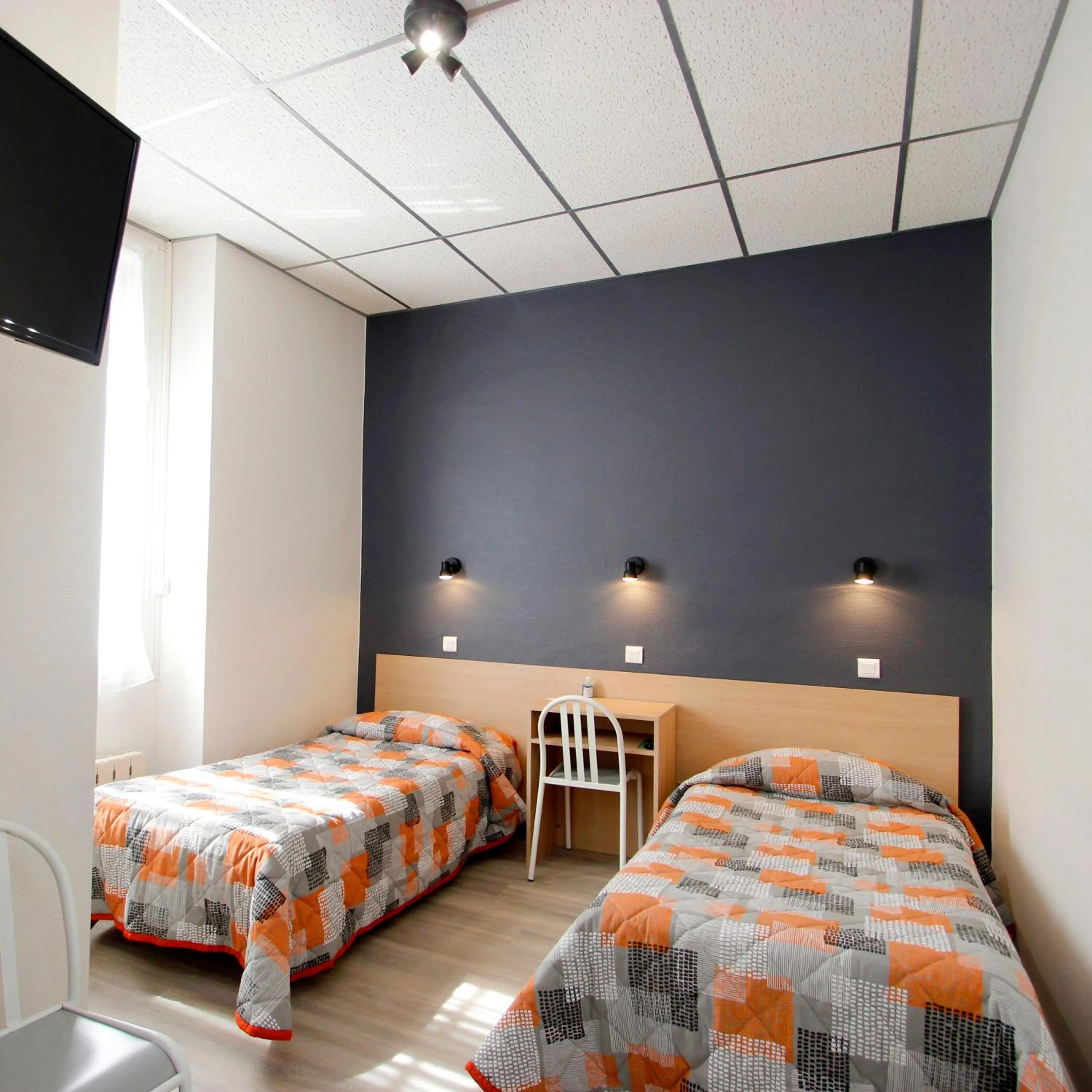 Bed in Hôtel Montfort