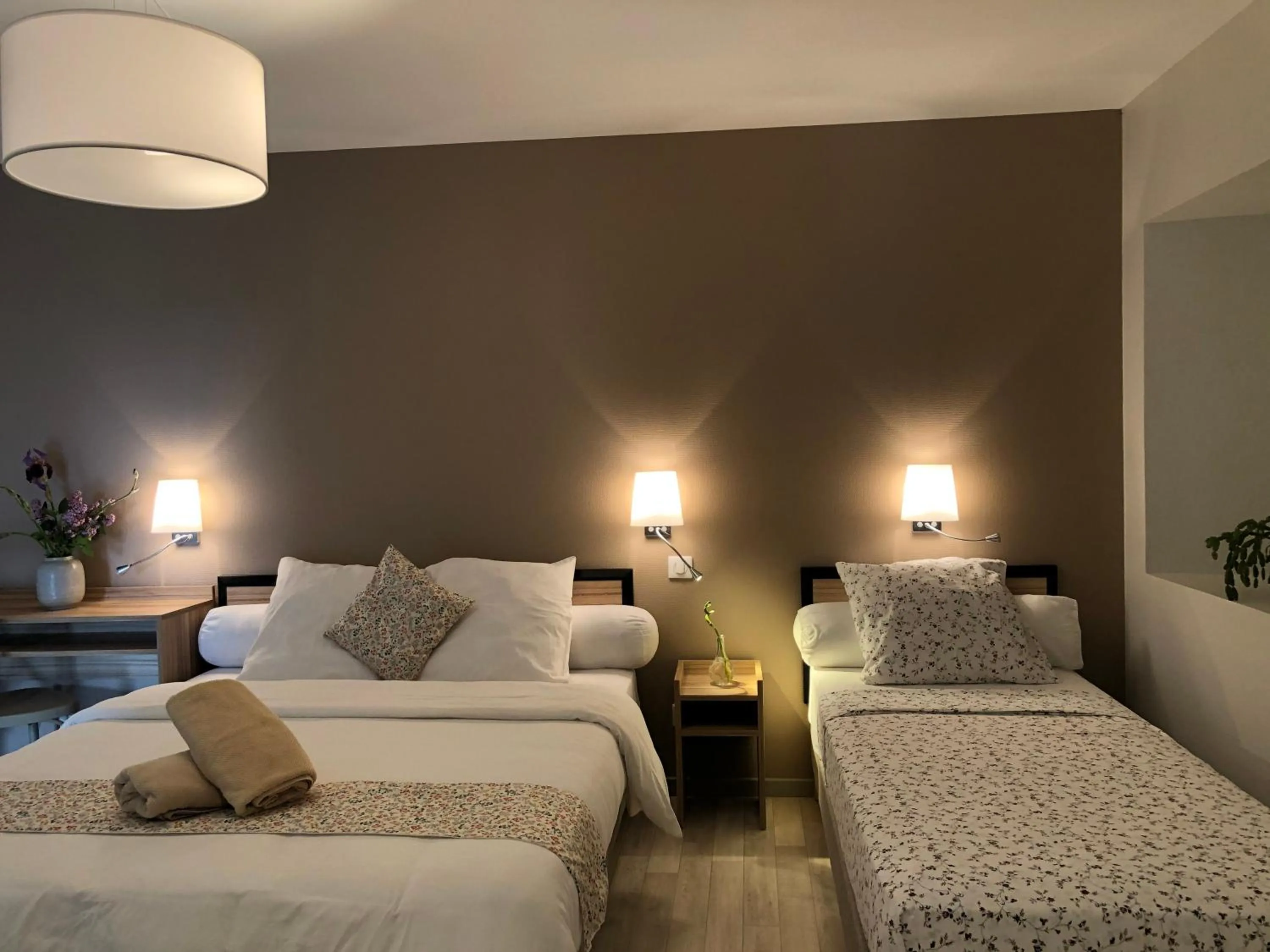 Bed in Auberge du Cezallier