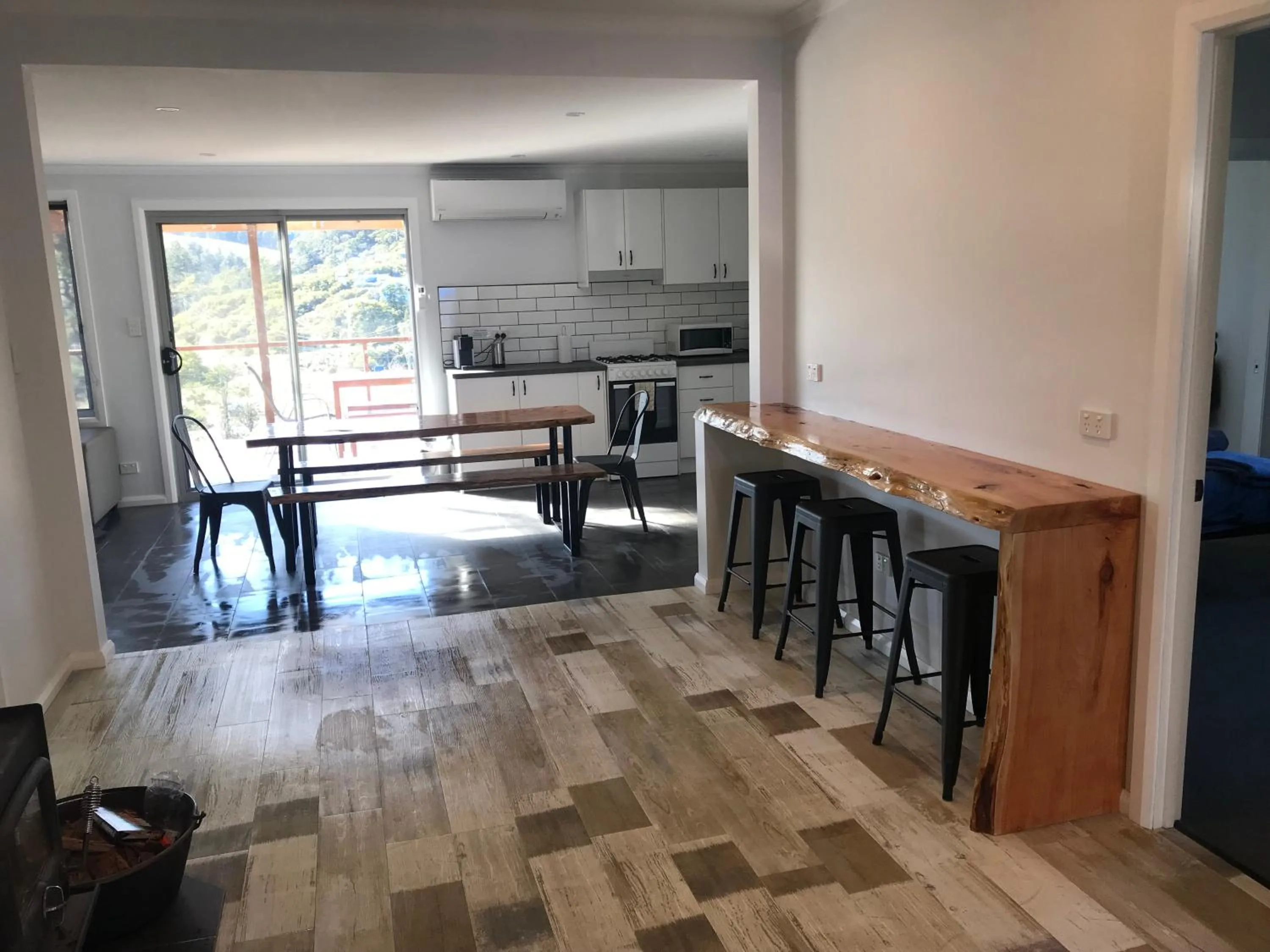 Living room in Derby Digs Barn