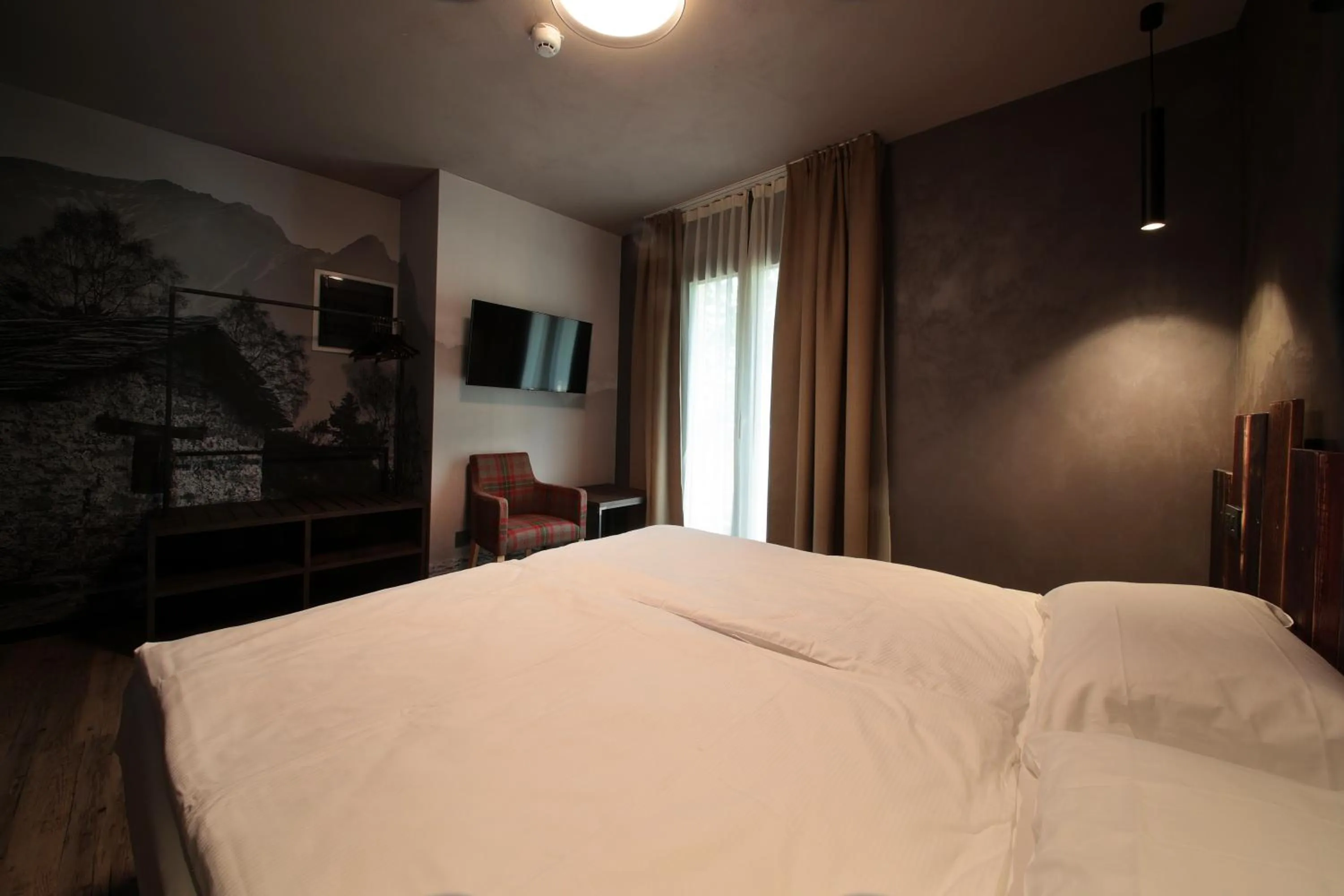 Bed in Crimea Wine Hotel