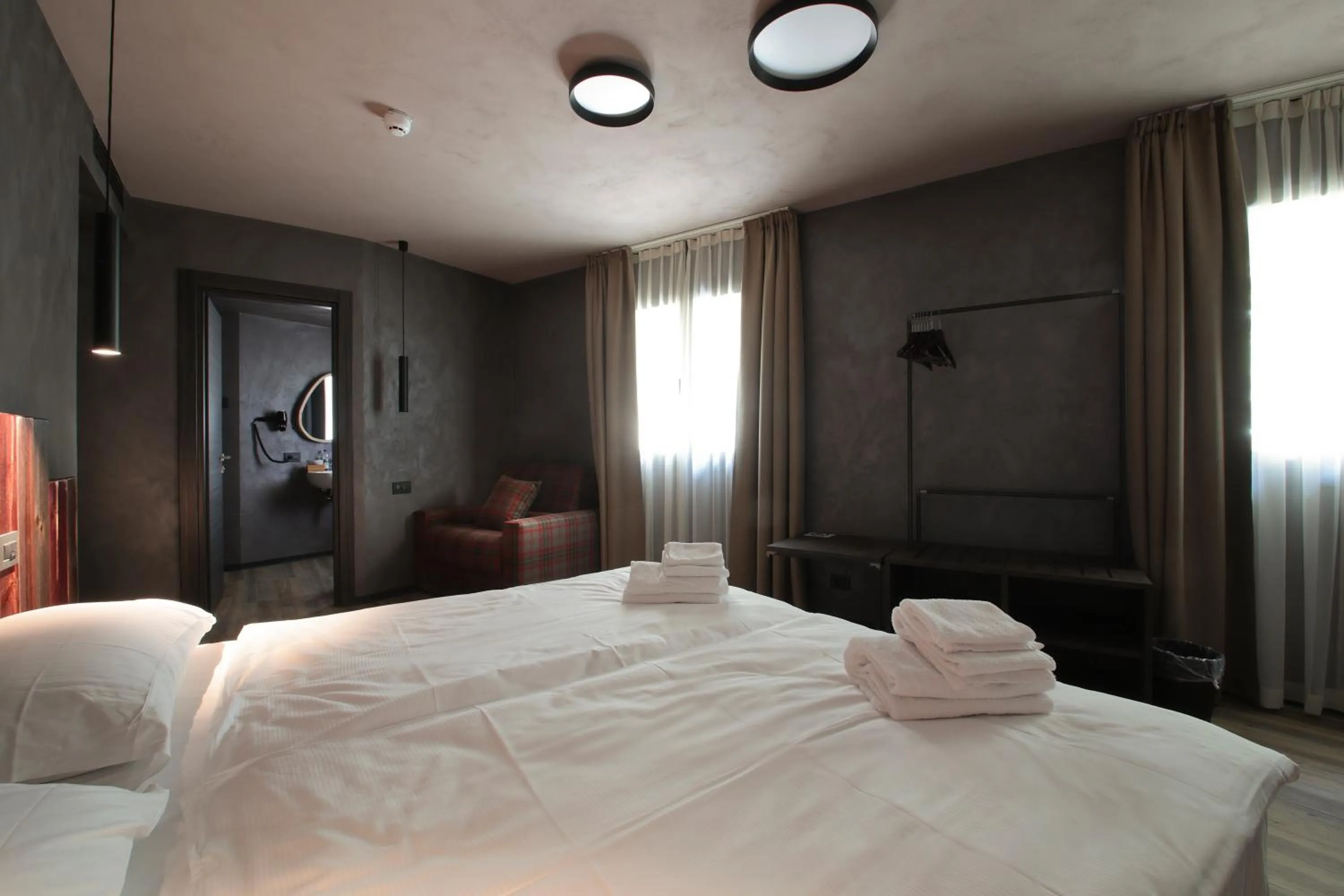 Bed in Crimea Wine Hotel