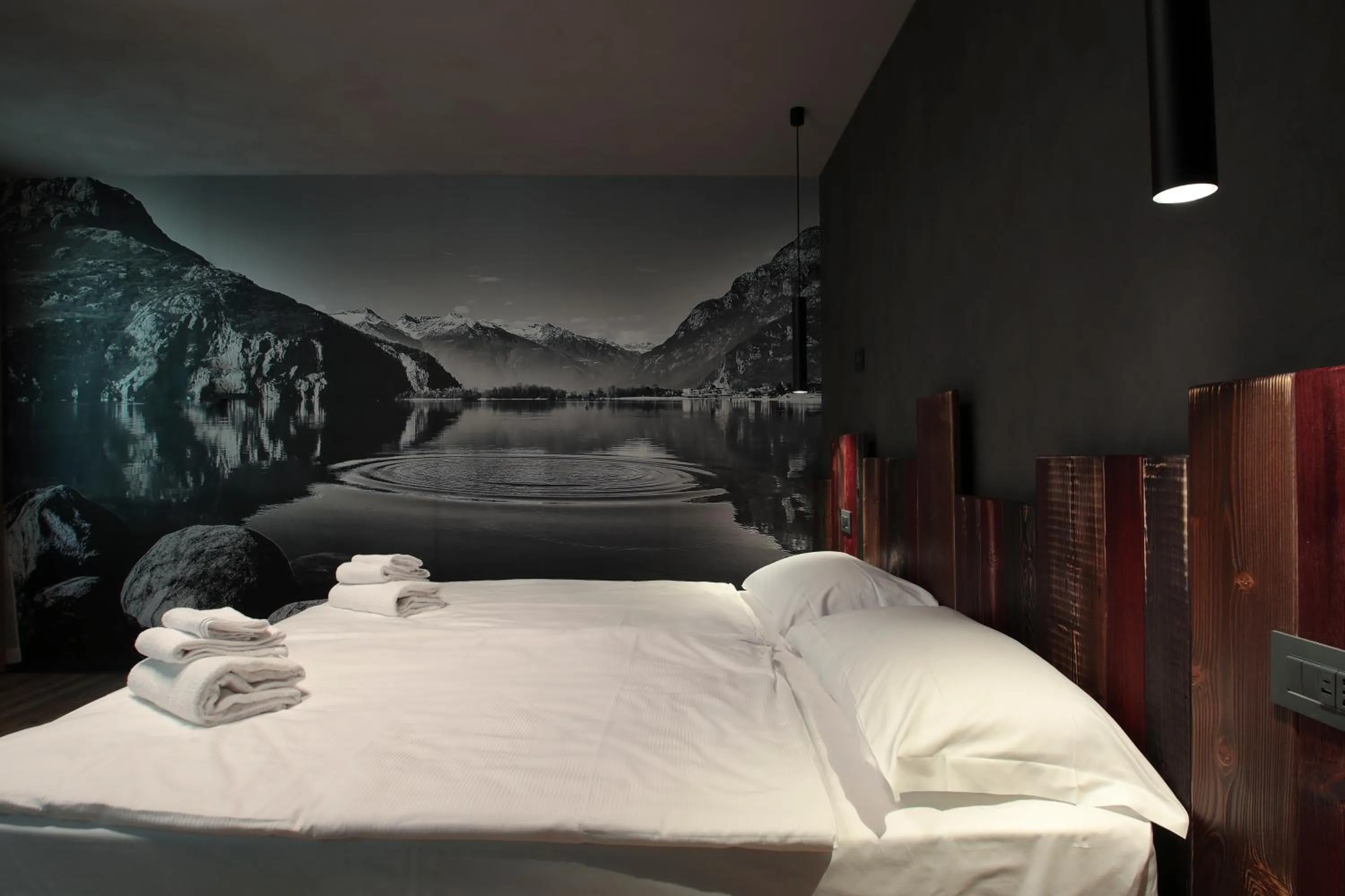 Bed in Crimea Wine Hotel