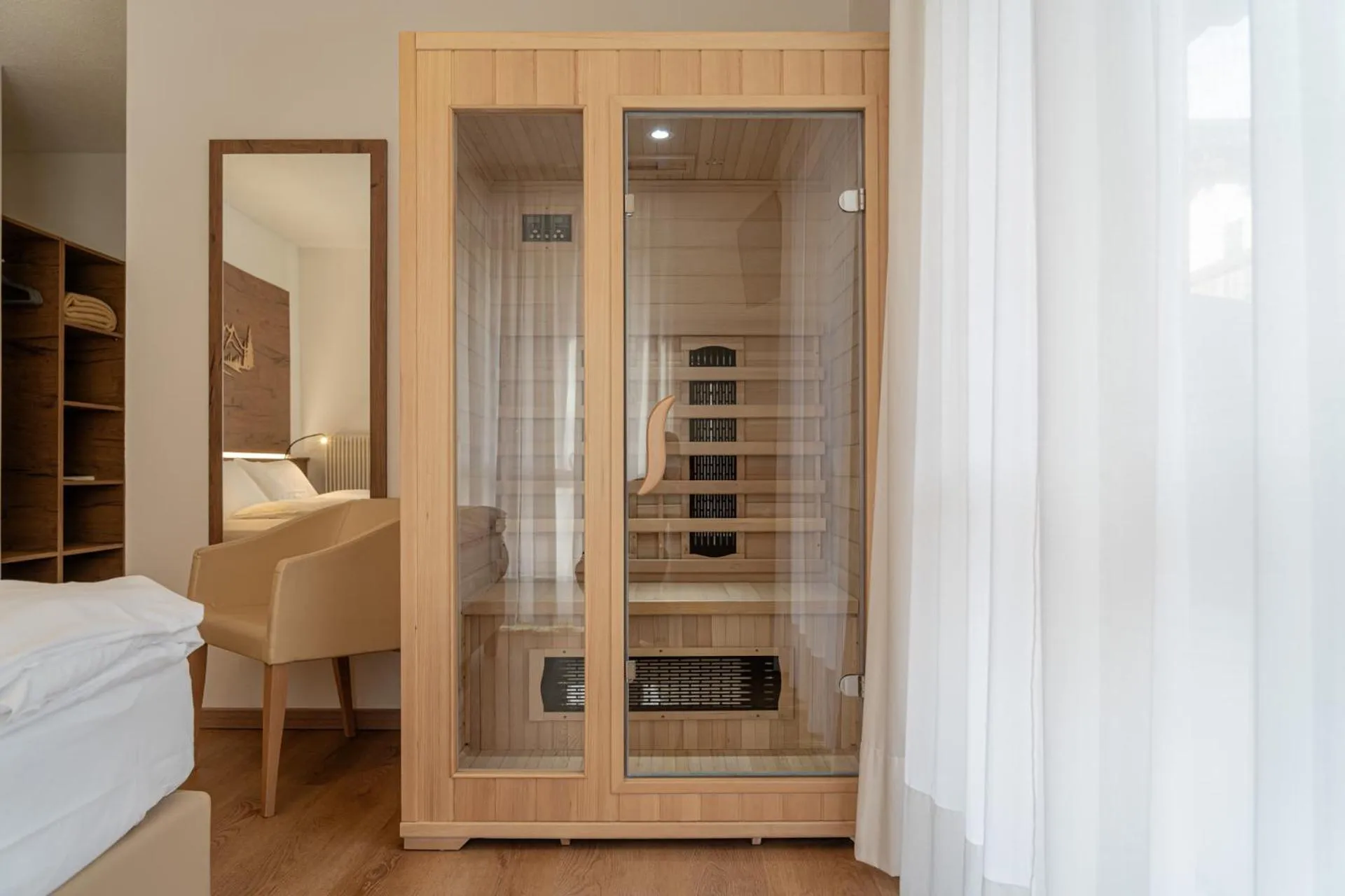 Sauna, Bed in Pineta Pastry Hotel