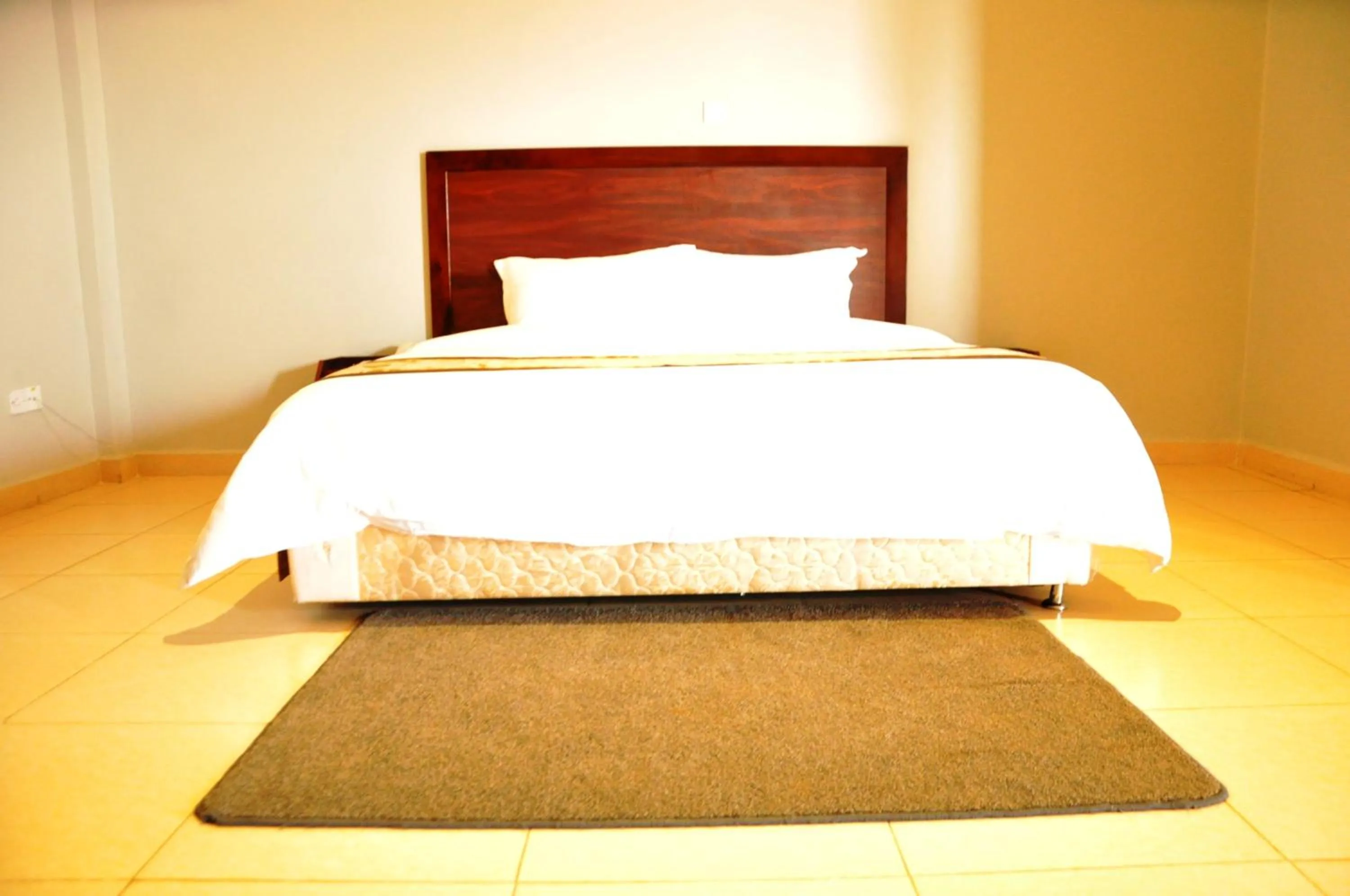 Bed in Easy View Hotel Mbarara