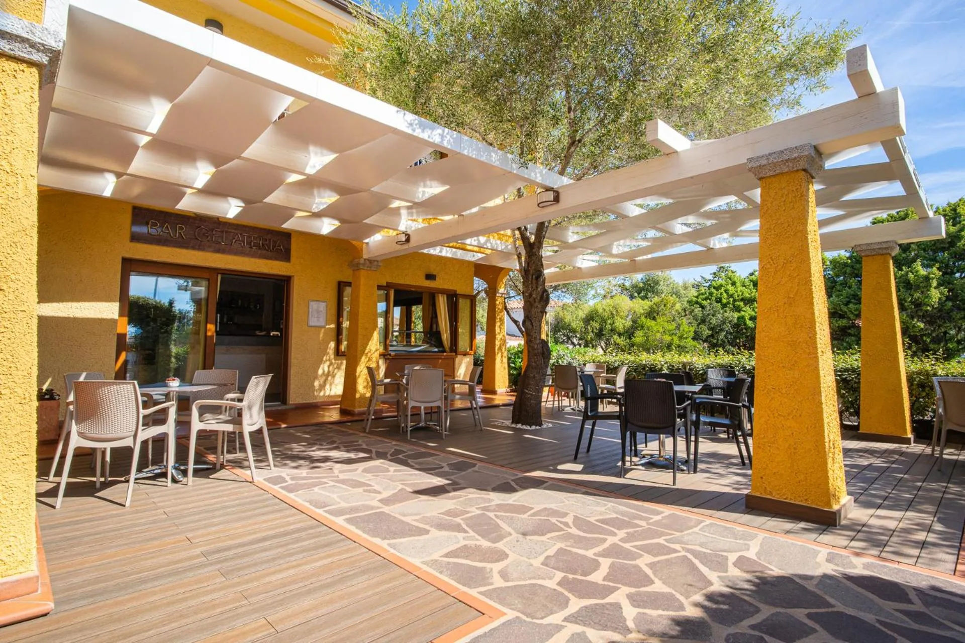 Property building in Hotel Lu Pitrali