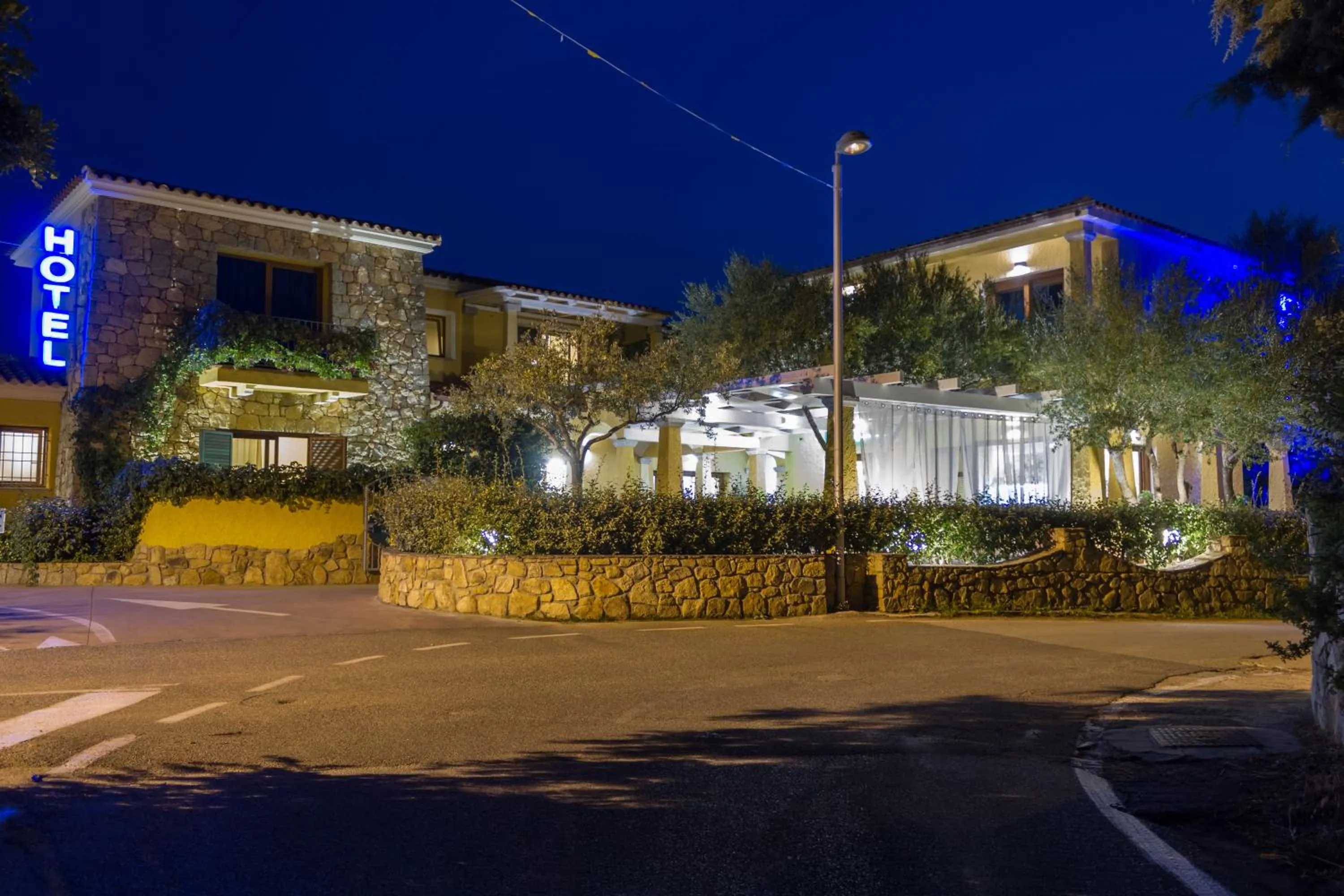 Property building in Hotel Lu Pitrali