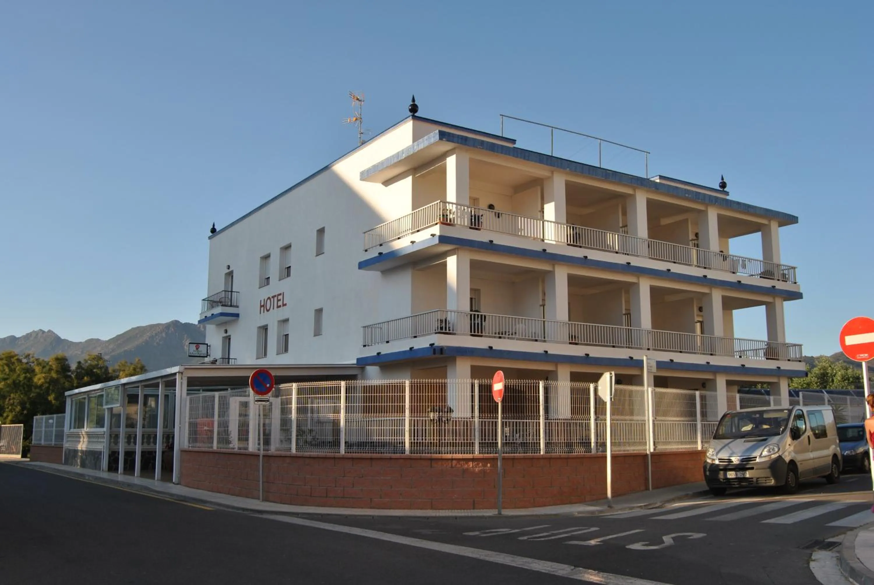 Property building in Hotel Montana by Bossh! Hotels