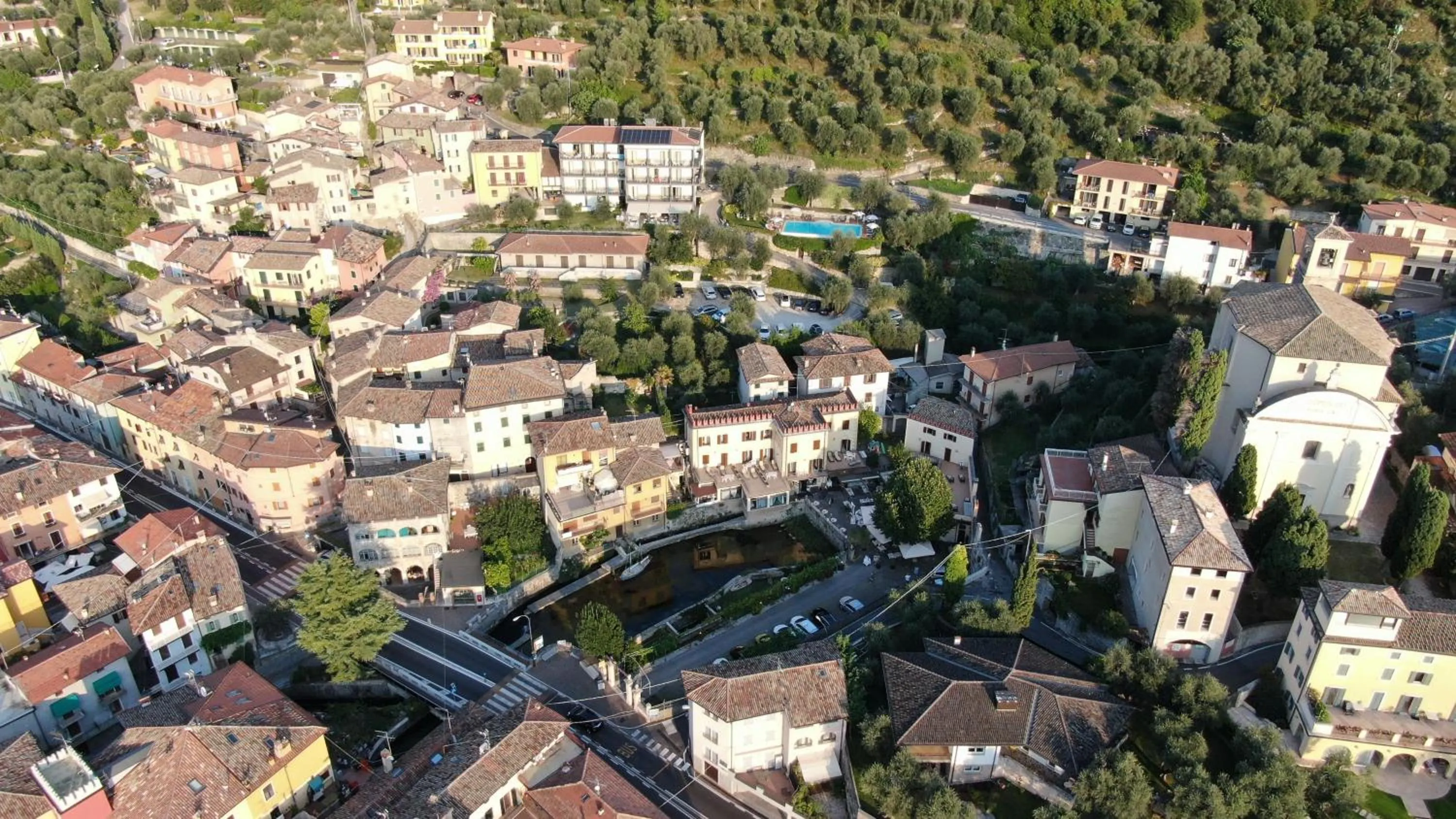 Bird's eye view in Hotel Garni Selene