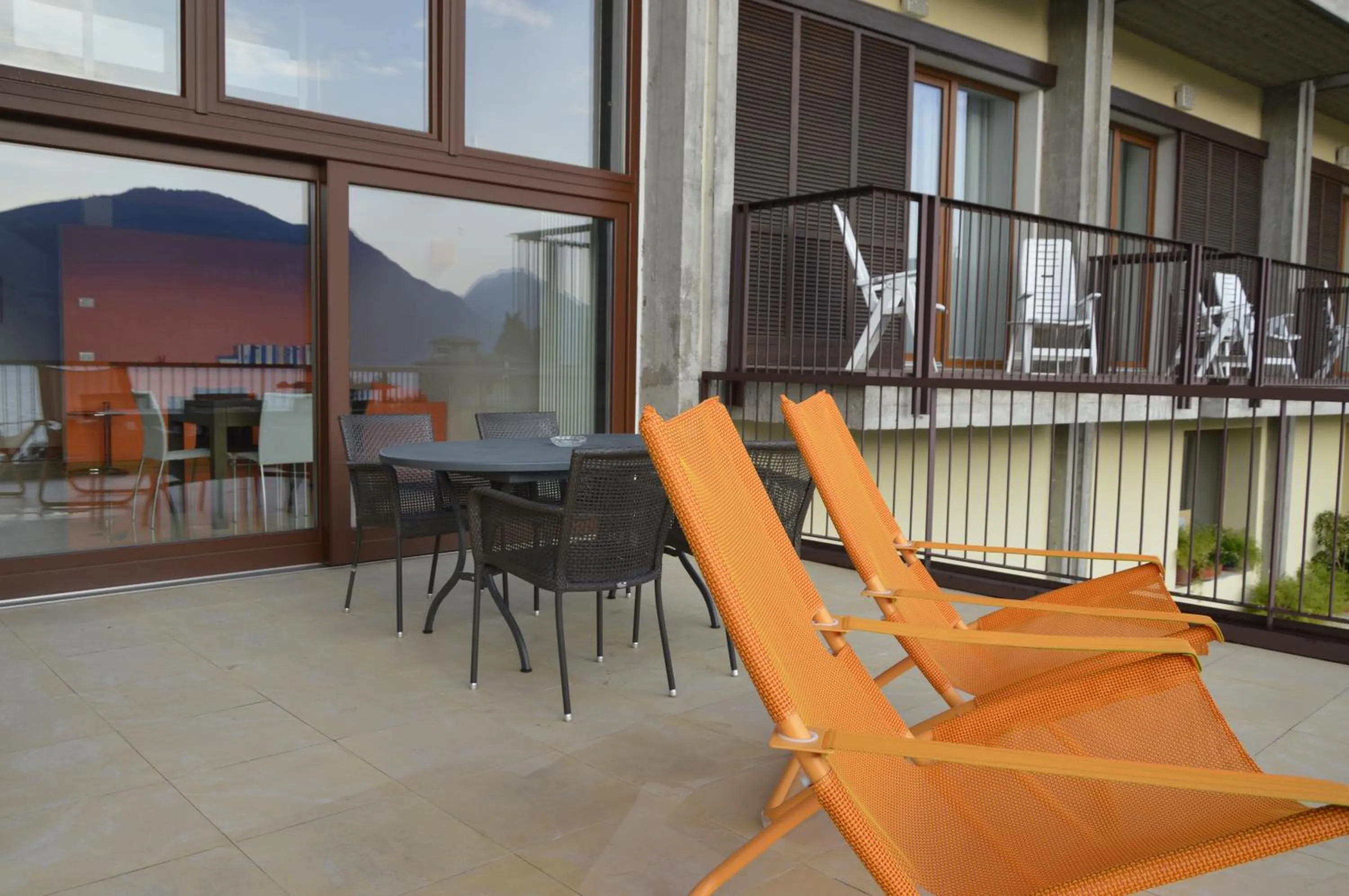 Balcony/Terrace in Hotel Garni Selene