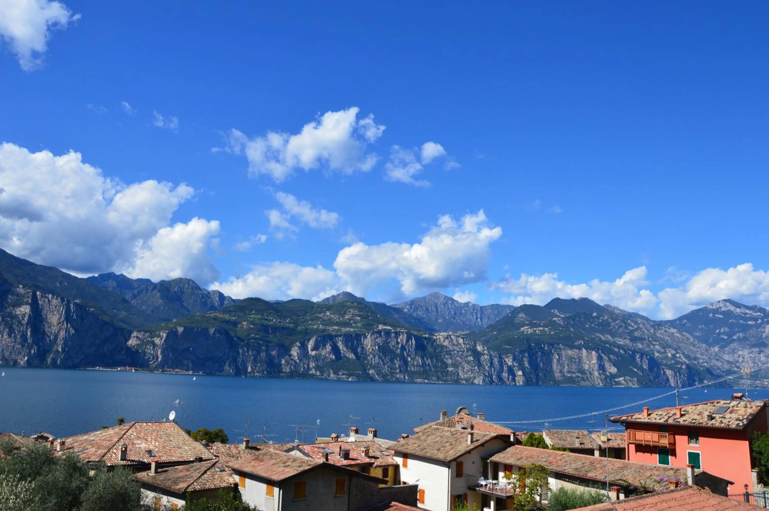Lake view in Hotel Garni Selene
