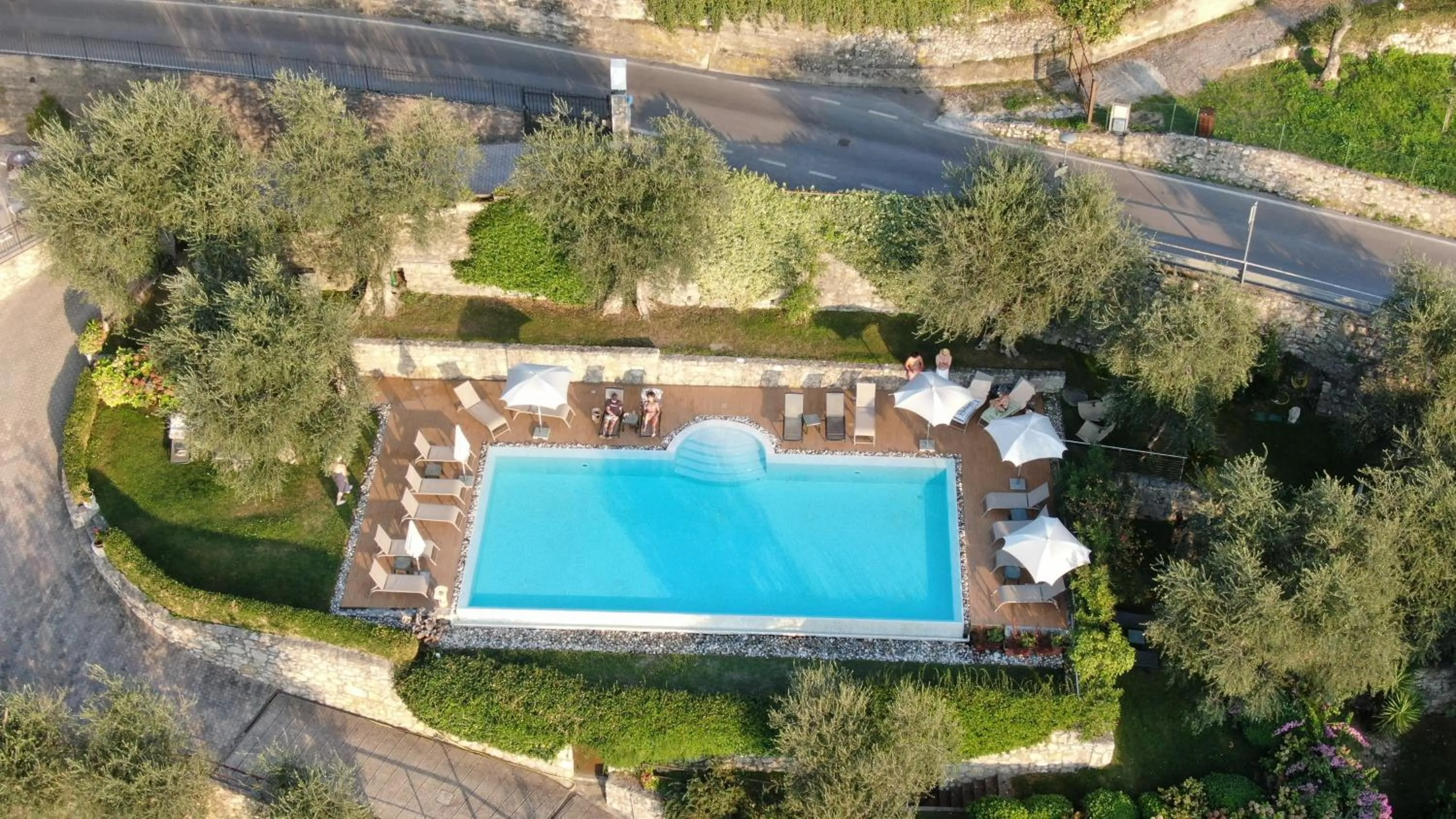 Swimming pool in Hotel Garni Selene