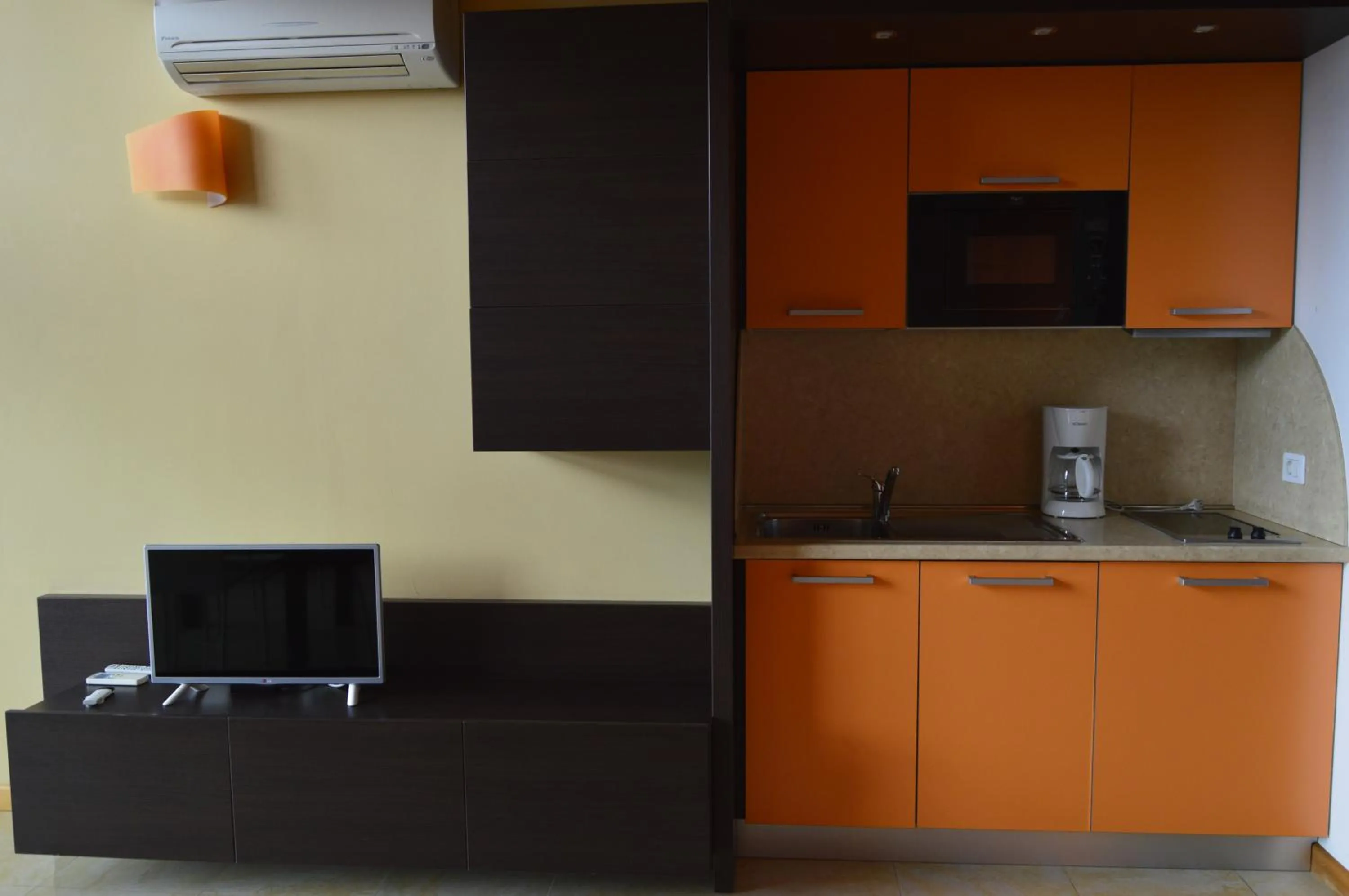 Kitchen or kitchenette in Hotel Garni Selene