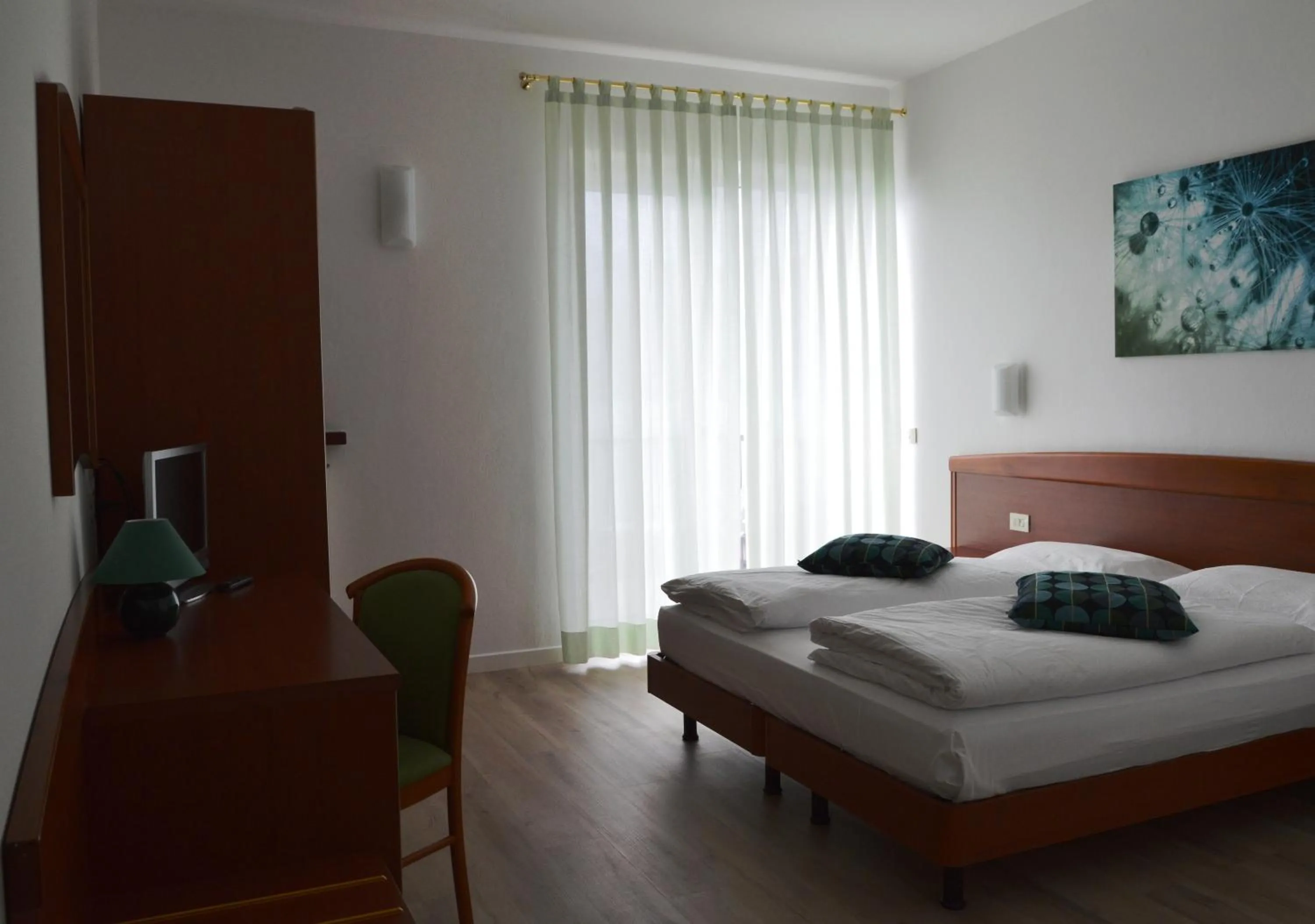Bed in Hotel Garni Selene