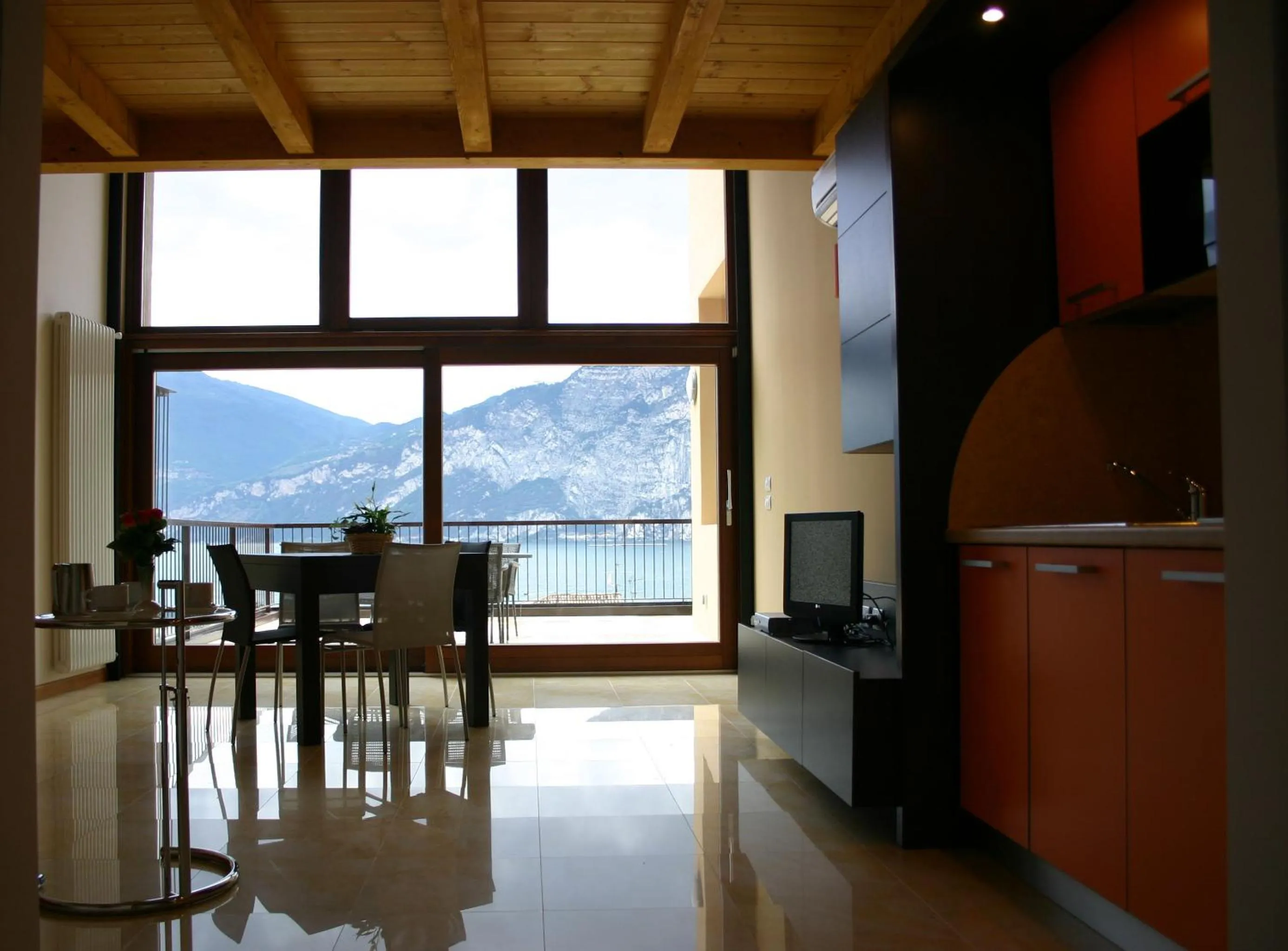 Kitchen or kitchenette in Hotel Garni Selene