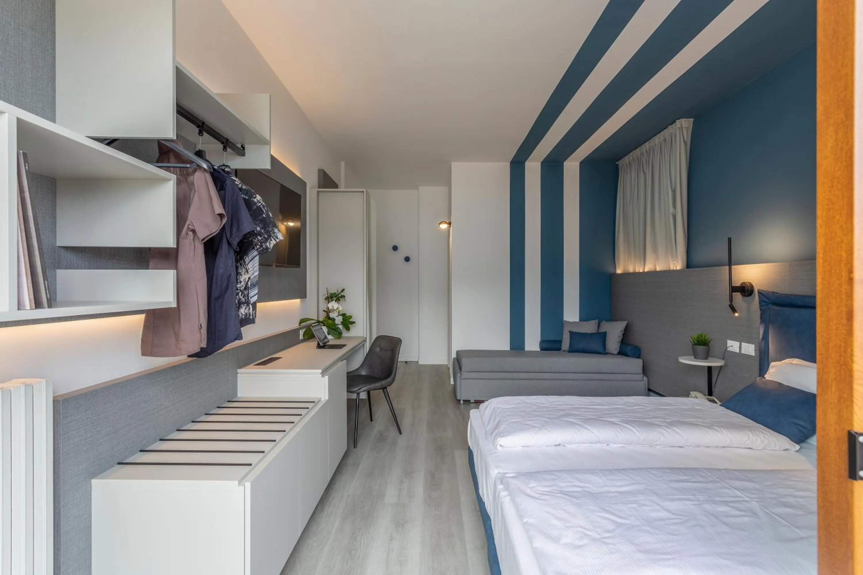Bedroom, Bed in Hotel Garni Selene
