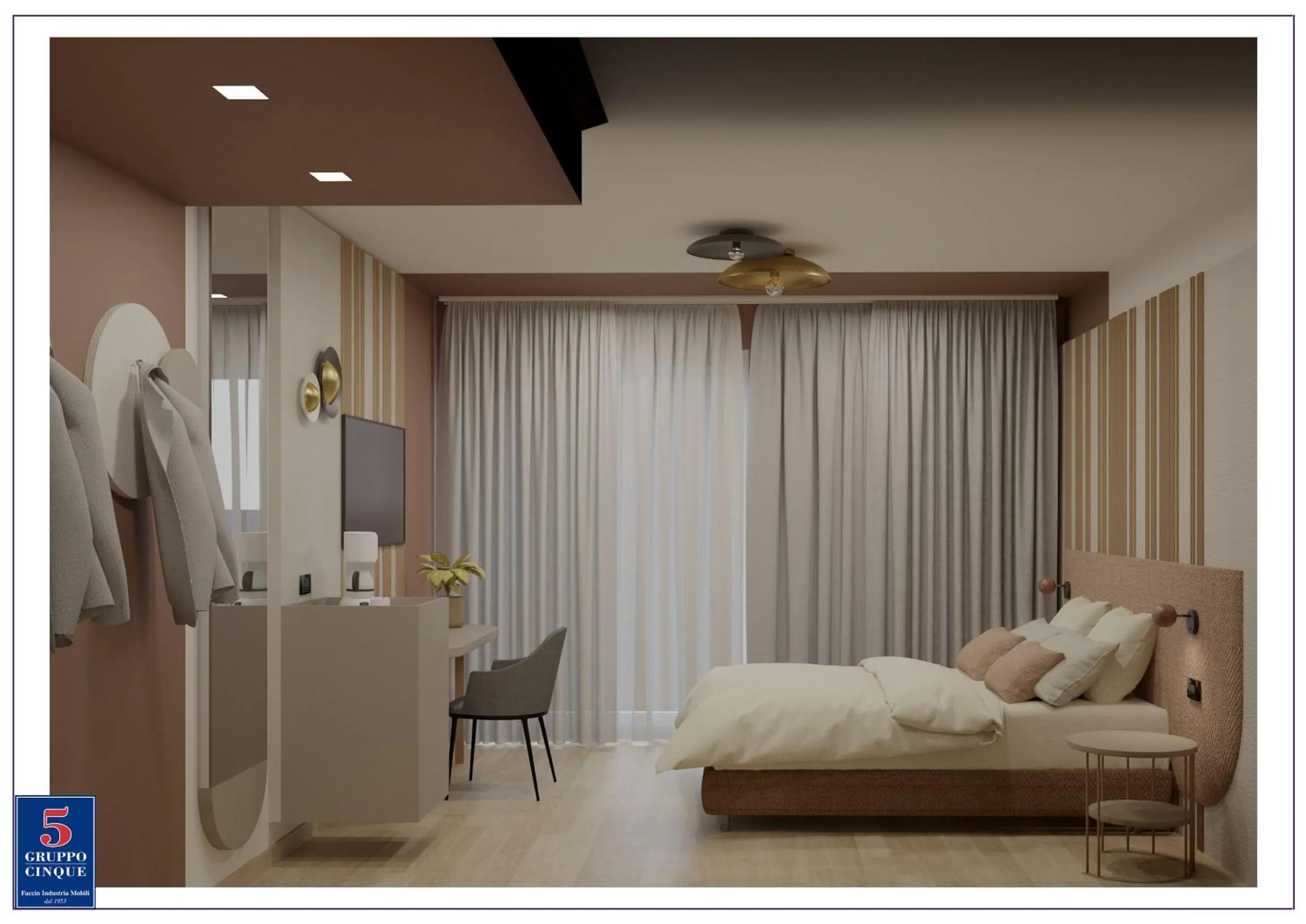 Bedroom, Bed in Hotel Garni Selene
