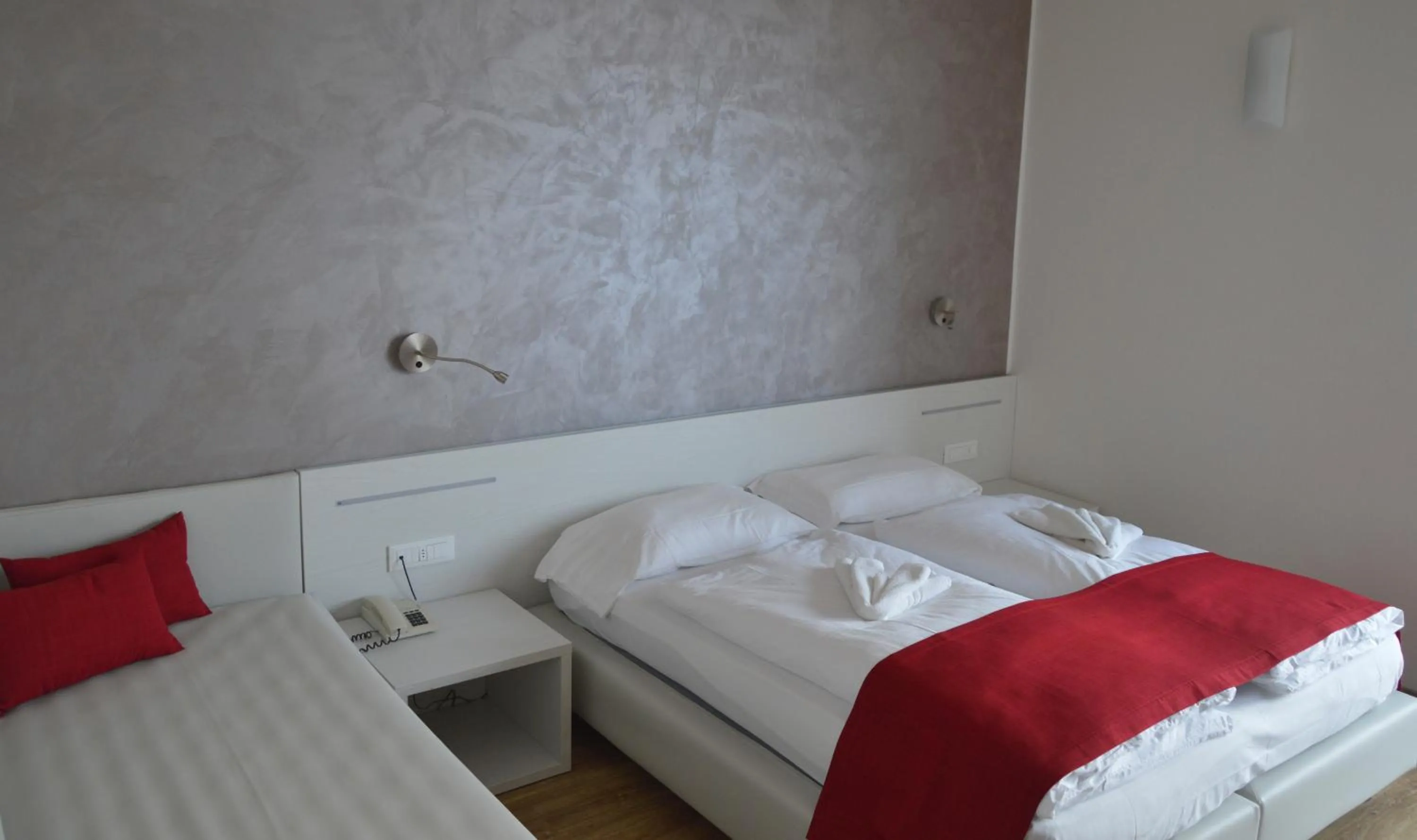 Bed in Hotel Garni Selene