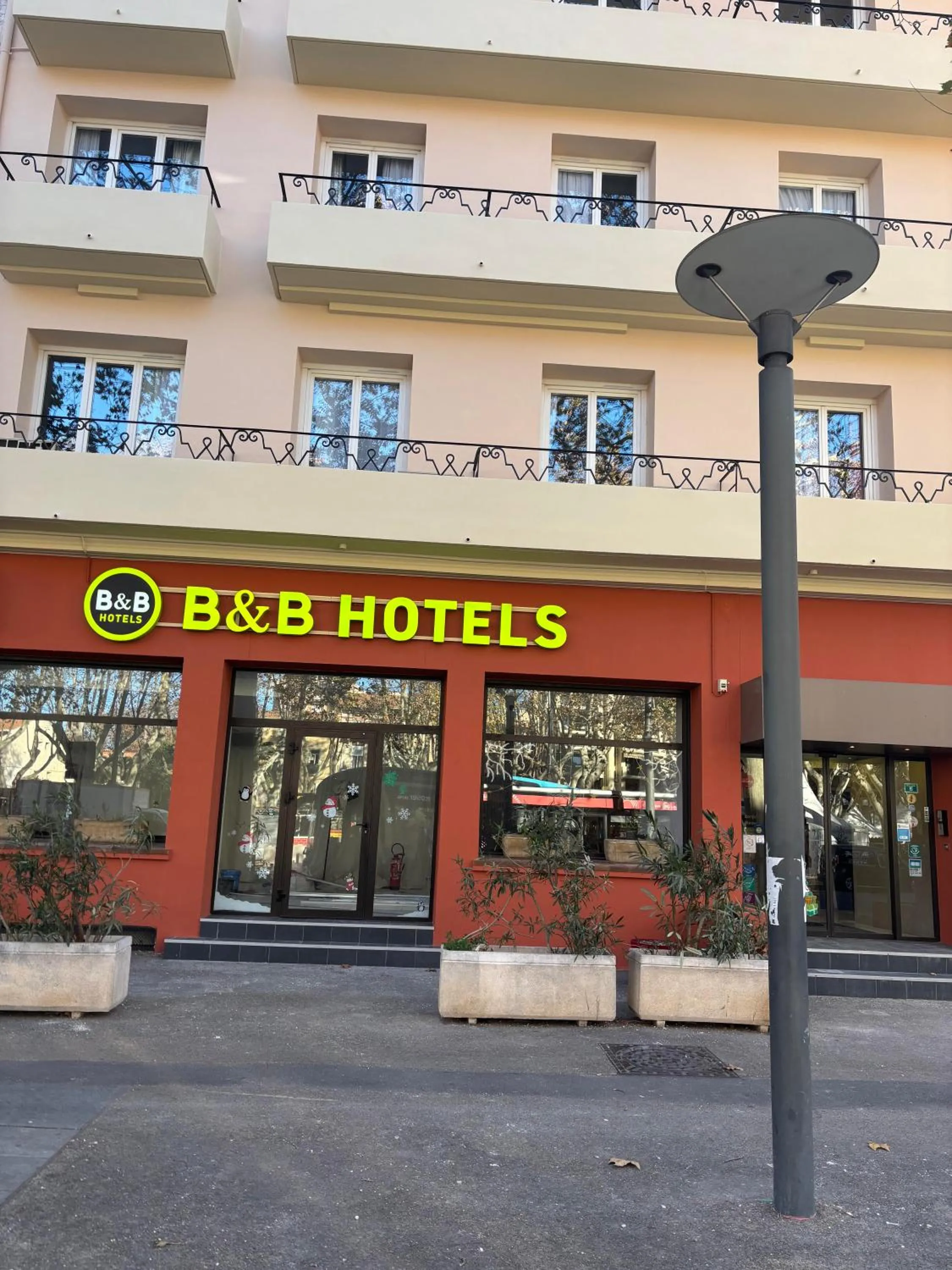 Property building in B&B HOTEL Perpignan Centre