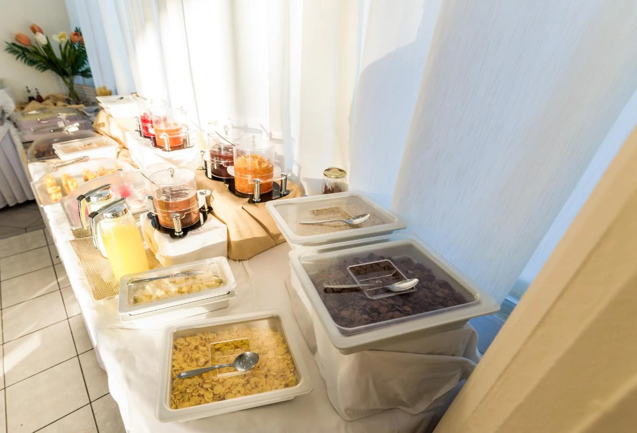 Buffet breakfast in Akti Corali Hotel