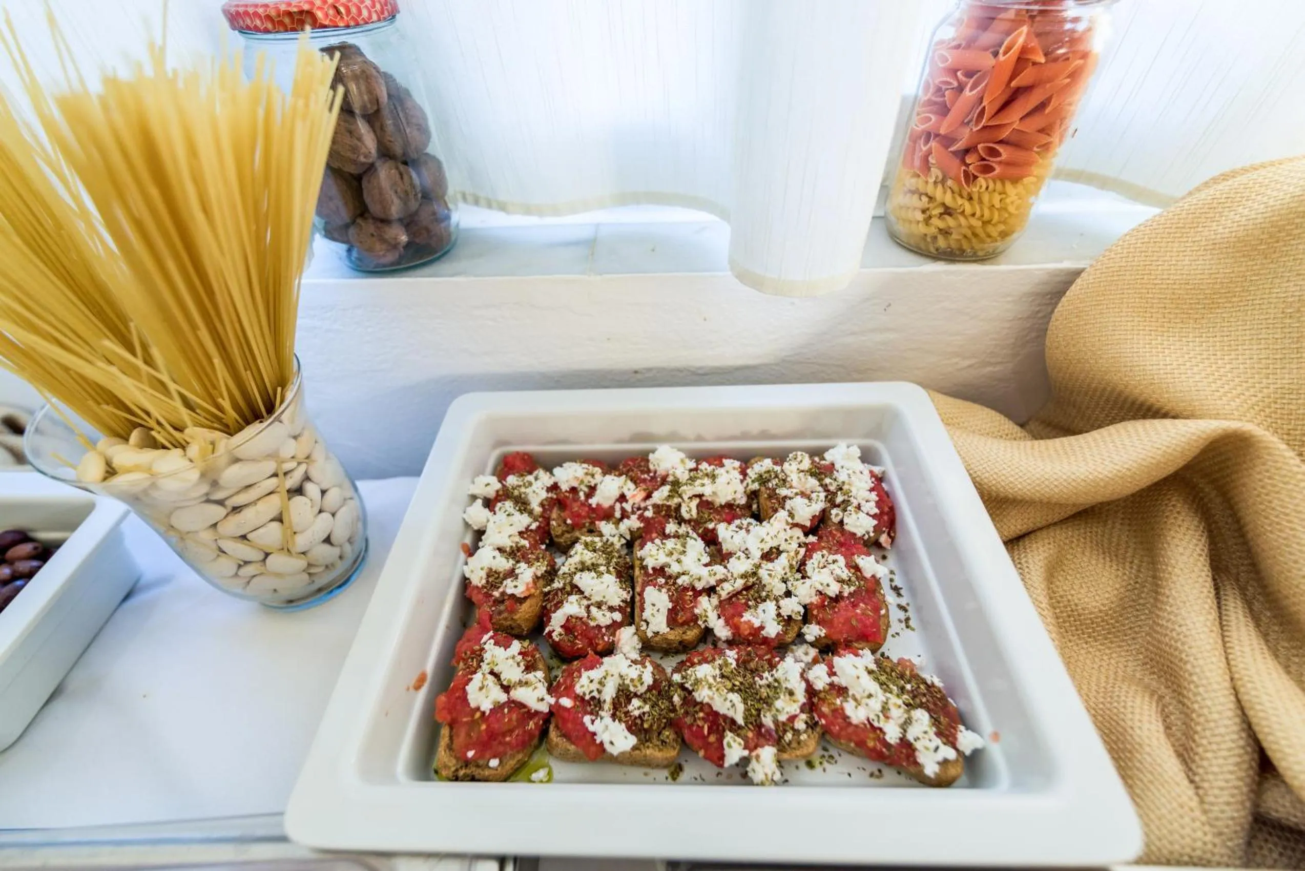 Buffet breakfast in Akti Corali Hotel