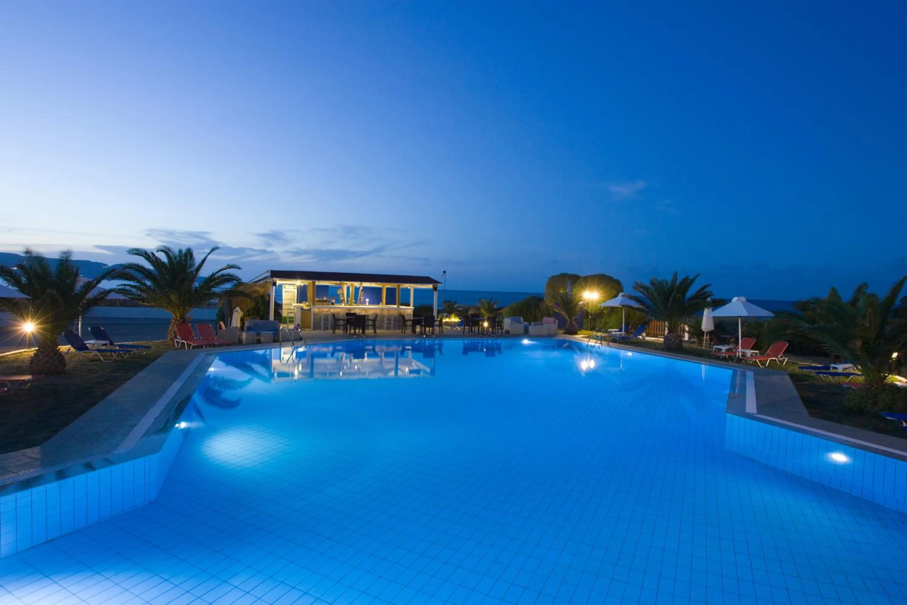 Swimming pool in Akti Corali Hotel