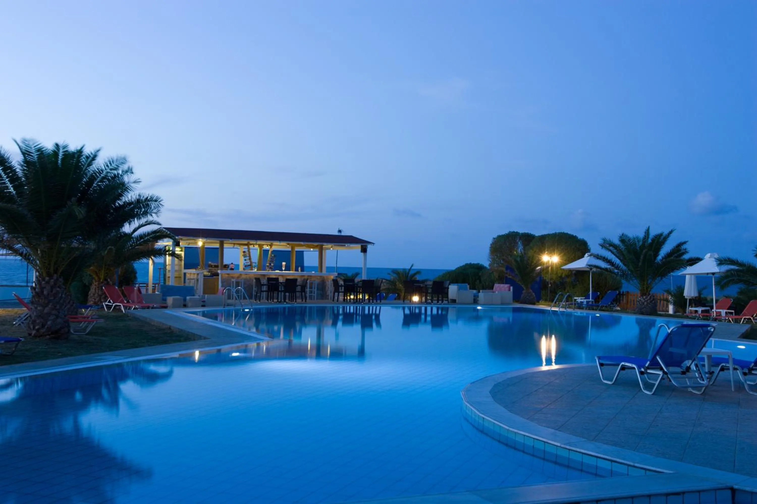 Swimming pool in Akti Corali Hotel